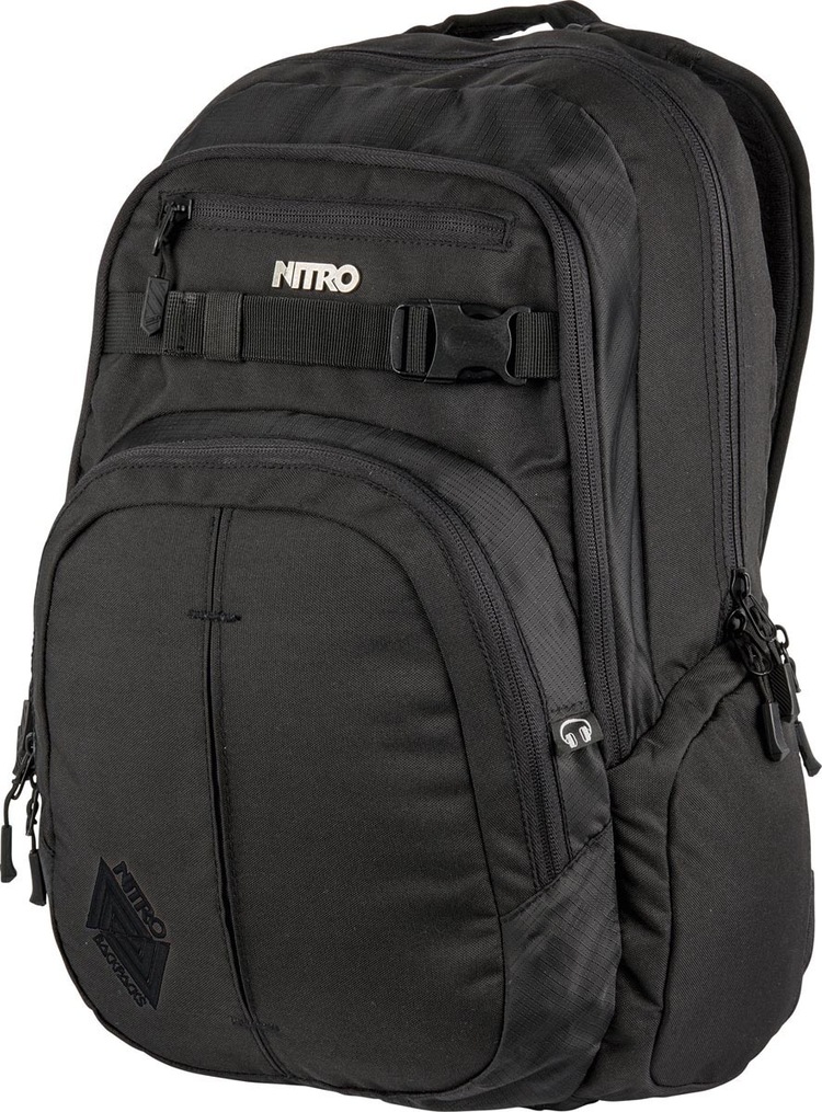 Schulrucksack »Chase, True Black«