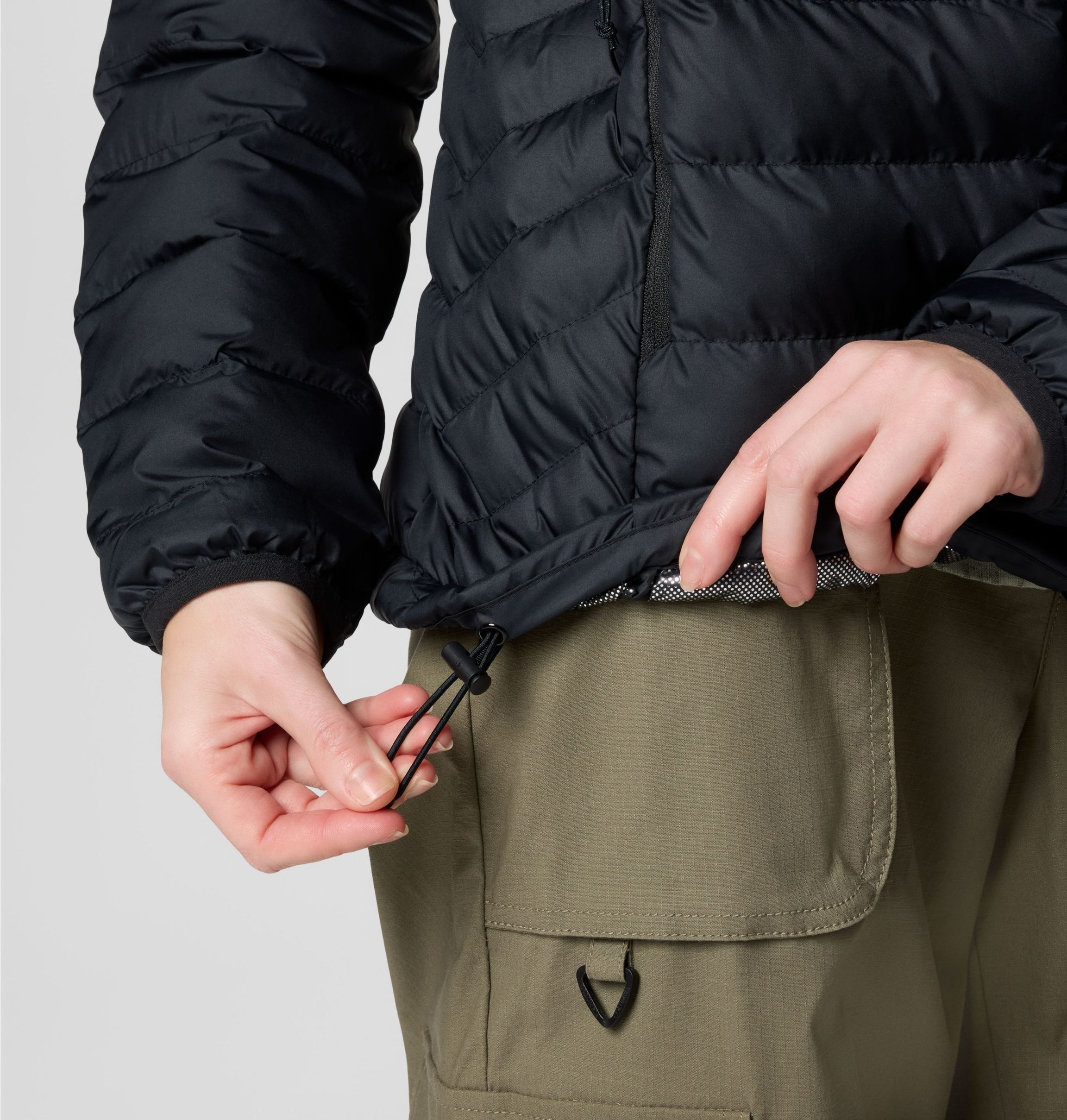 Columbia Steppjacke »POWDER LITE II HOODED JACKET«, (1 St.)