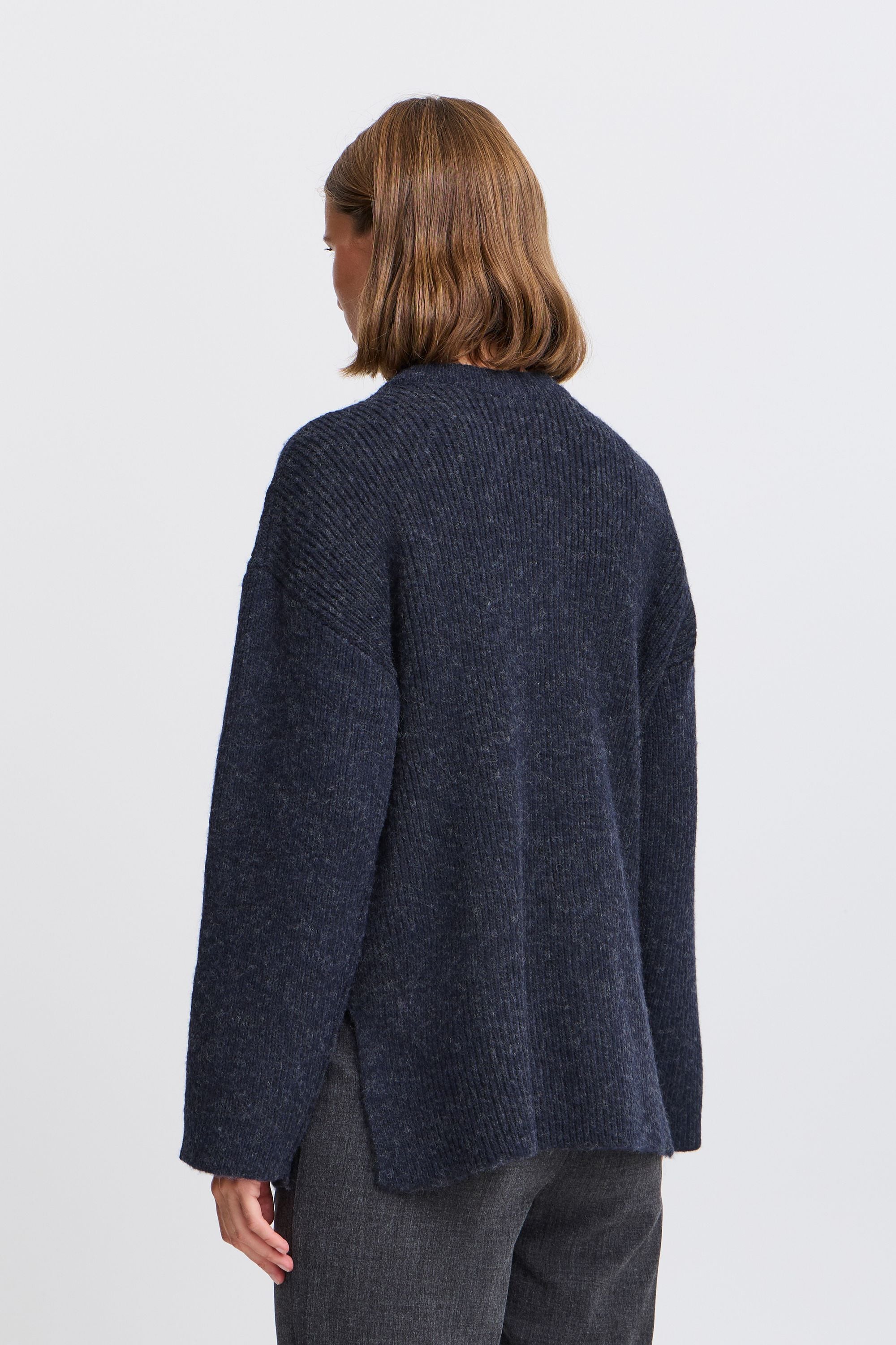 b.young Strickfleece-Pullover »Strickpullover BYNELLO ONECK JUMPER -«
