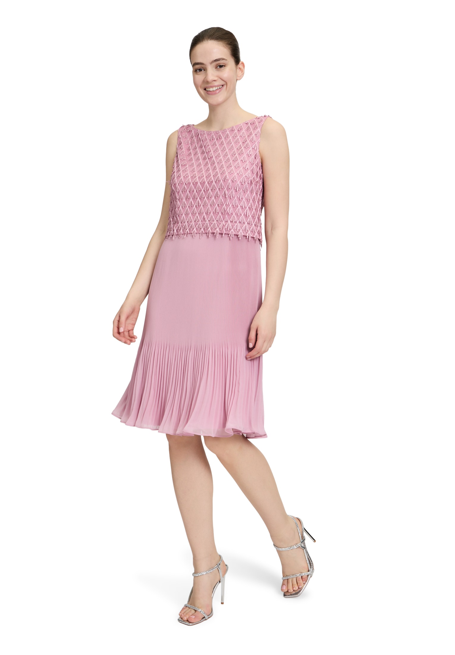 Vera Mont Cocktailkleid »Cocktailkleid mit Plissee«