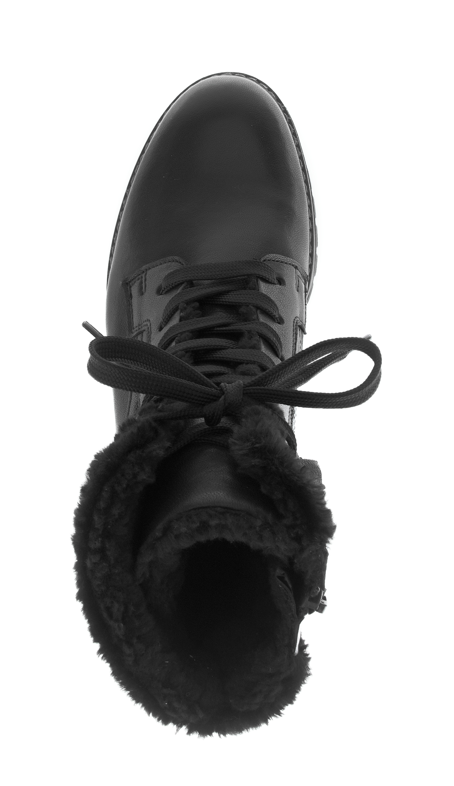 Gabor Winterstiefelette »GENUA«  , Blockabsatz, Winterboots mit Teddyplüsch-Kragen