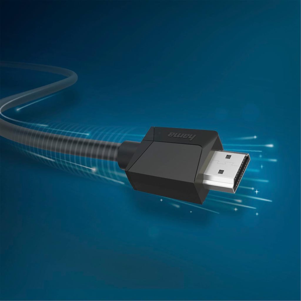 Hama HDMI-Kabel »High Speed HDMI™ Kabel, 4K, Stecker Stecker, Ethernet 1,5m«, HDMI, 150 cm
