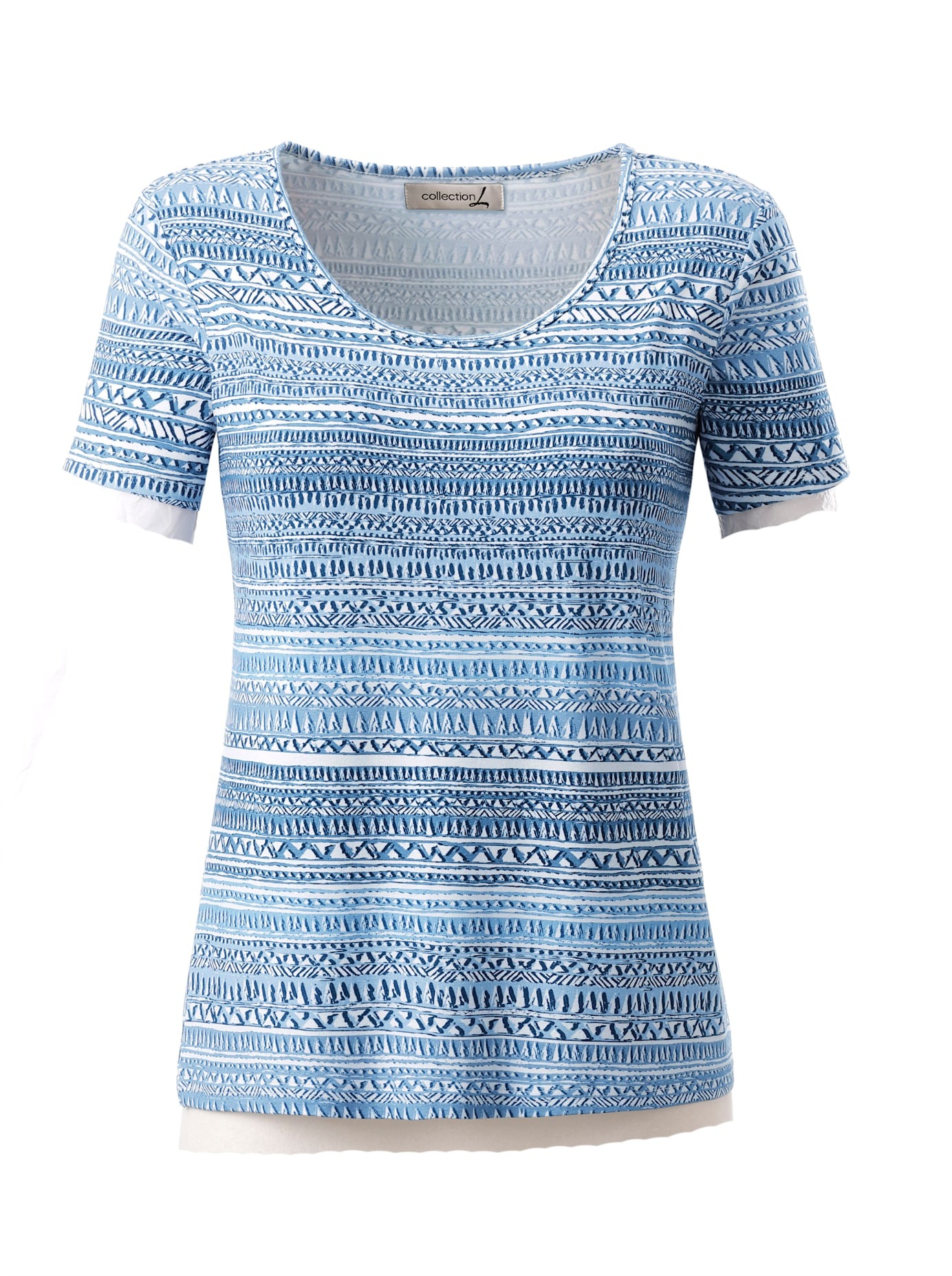 Casual Looks Rundhalsshirt »Shirt«, (1 tlg.)