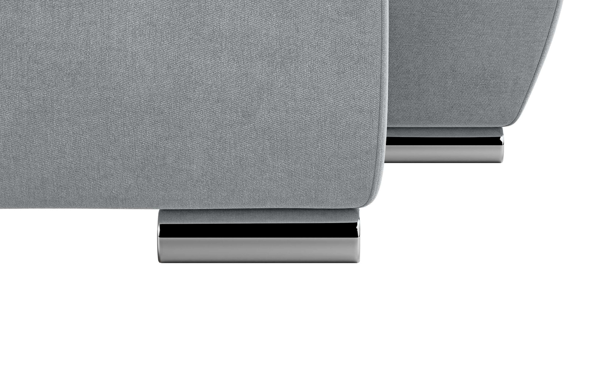 INOSIGN Ecksofa »HAVERHILL Schlafsofa mit Bettkasten, Maße B/H/T: 237/89/166 cm«, L-Form mit Recamiere links oder rechts bestellbar, Wellenunterfederung