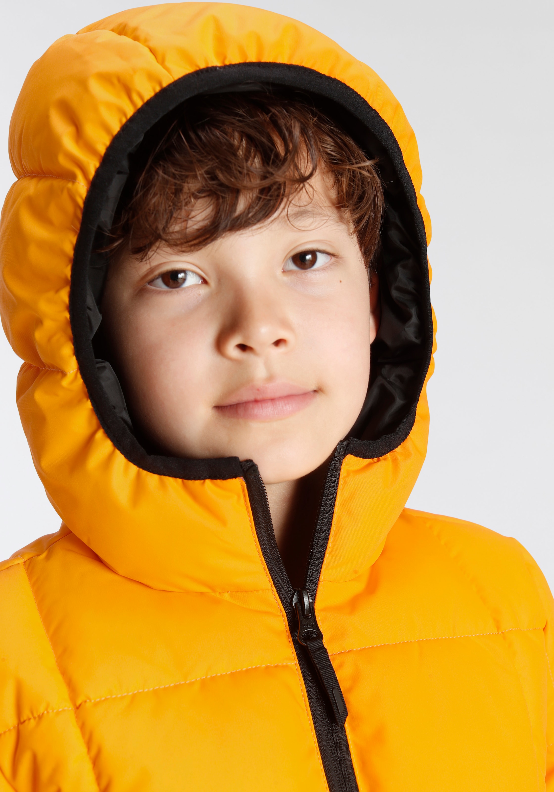 Icepeak Steppjacke »PASCO - für Kinder«, mit Kapuze, Winddicht & Wasserabweisend & Wärmend