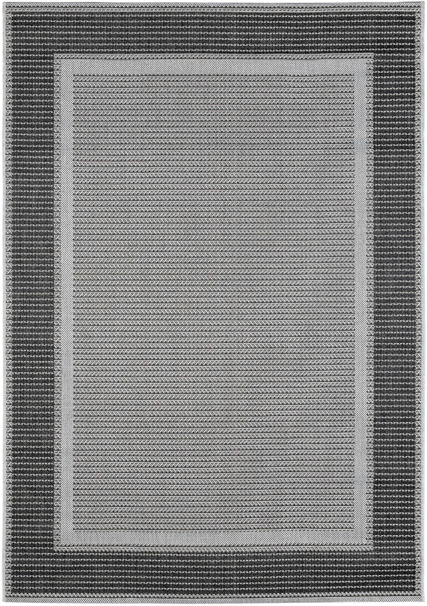 Andiamo Teppich »ARIZONA 2« rechteckig 5 mm Höhe Flachgewebe, mit Bordüre, In- und Outdoor geeignet, Wohnzimmer