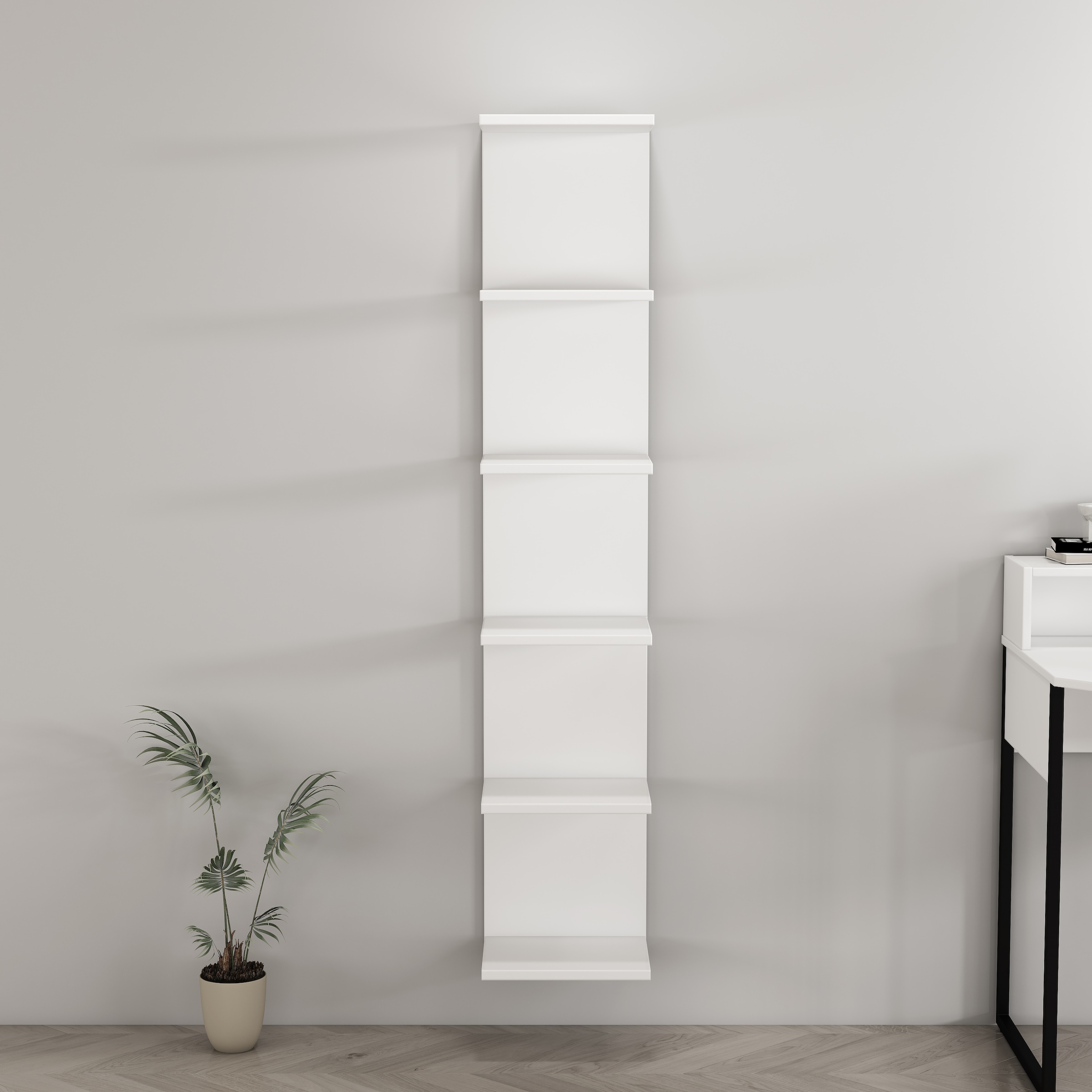 OTTO home Wandregal »Moid« dekorativer Stauraum, Wandmontage