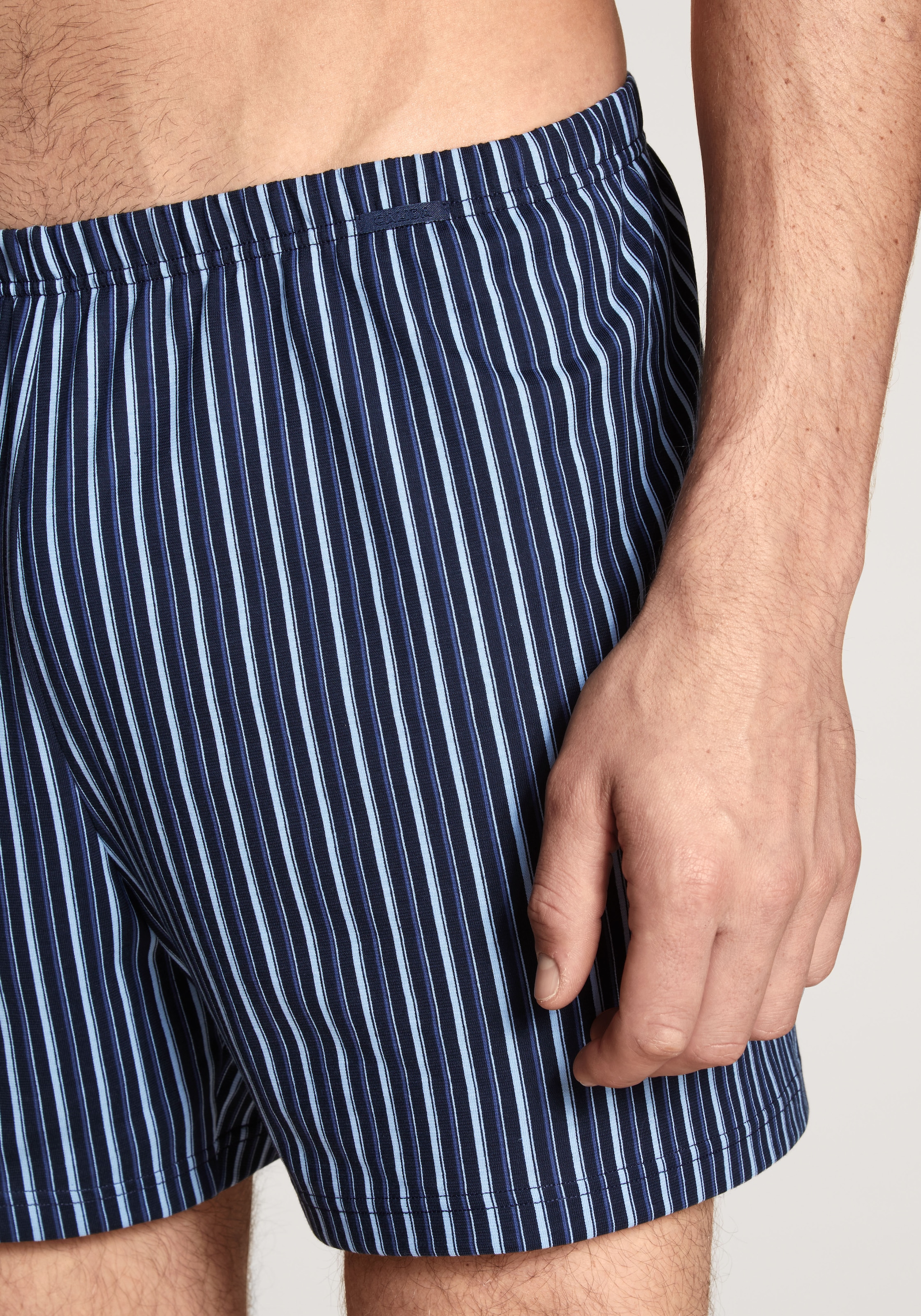 CALIDA Boxershorts »Natural Benefit«, (Packung, 2 St.), mit überzogenem Bund