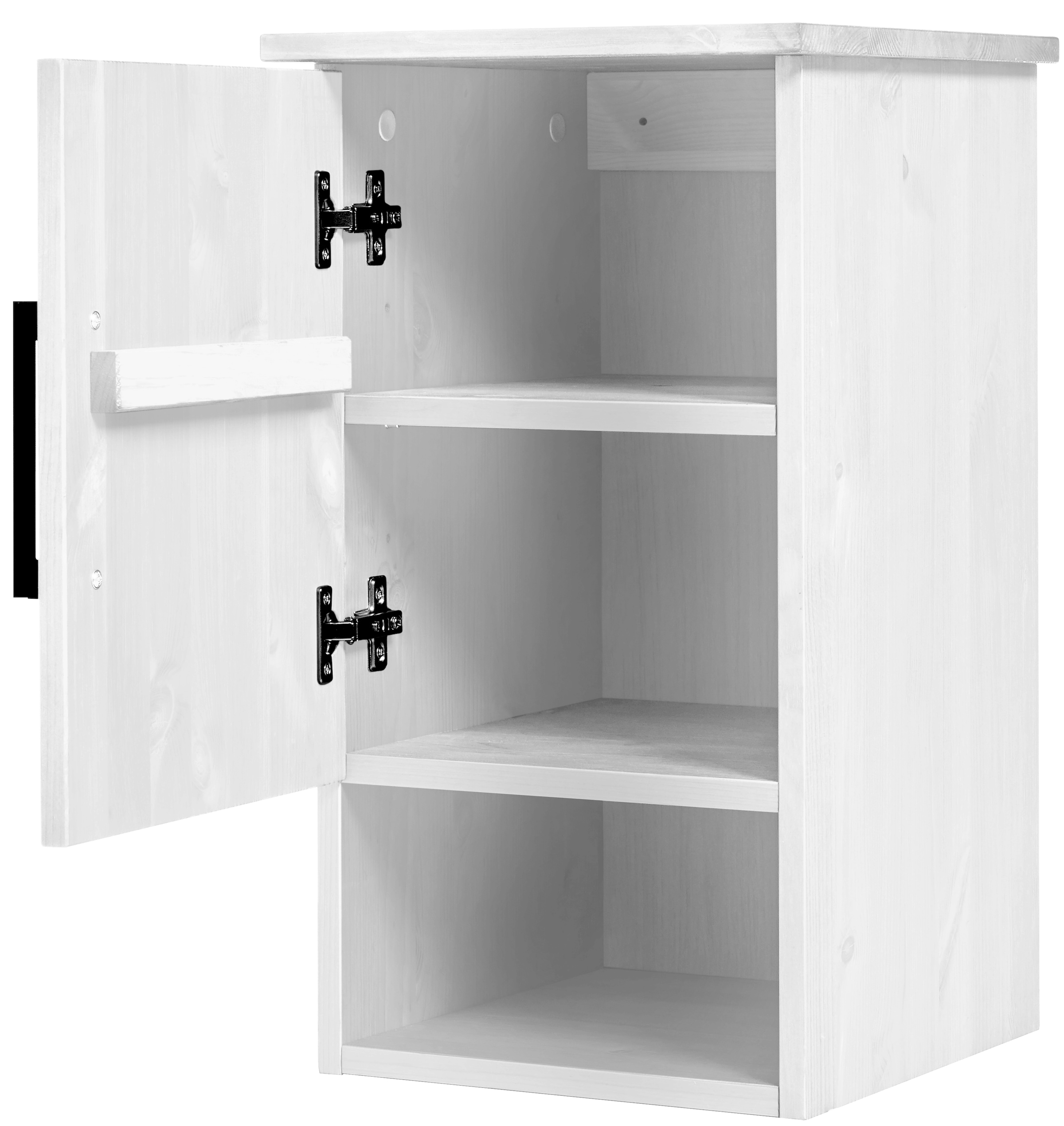 welltime Hängeschrank »Mary« Badmöbel im Landhaus-Stil, Breite 33 cm, aus Massivholz