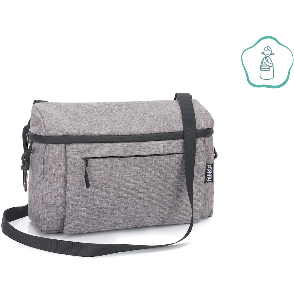 Fillikid Kinderwagen-Tasche »Buggy Organizer Sport, grau«