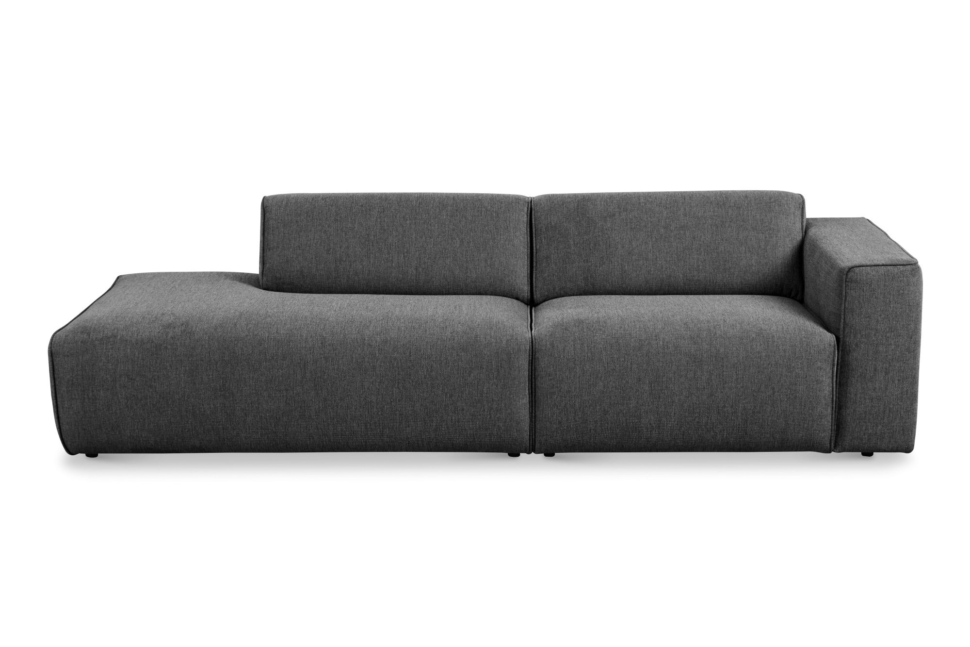 andas 2-Sitzer »Noord mit Kedernaht, Breite 227 cm«, mit Kedernaht, Breite 227 cm, Cord, Struktur, Webstoff