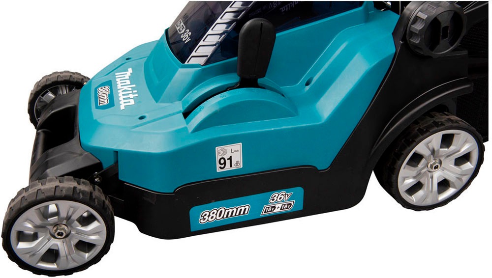 Makita Akkurasenmäher »DLM382Z«, 2x18V LXT, ohne Akku und Ladegerät