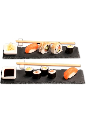 Servierplatte »(Sushi-Set)«, (Set, 8 tlg.), mit Zubehör
