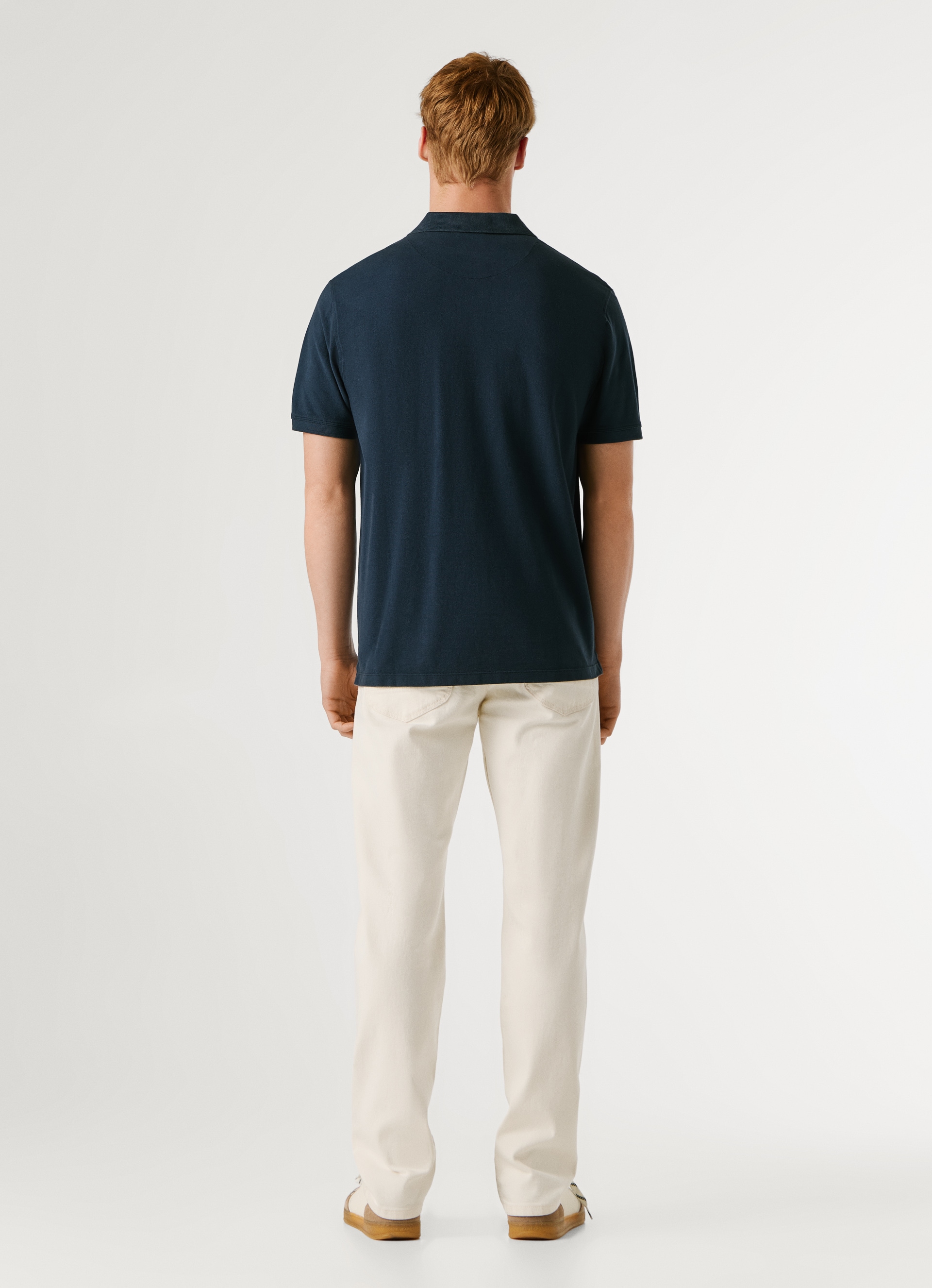 Pepe Jeans Poloshirt »OSCAR« aus Baumwoll-Piqué, mit Logostickerei