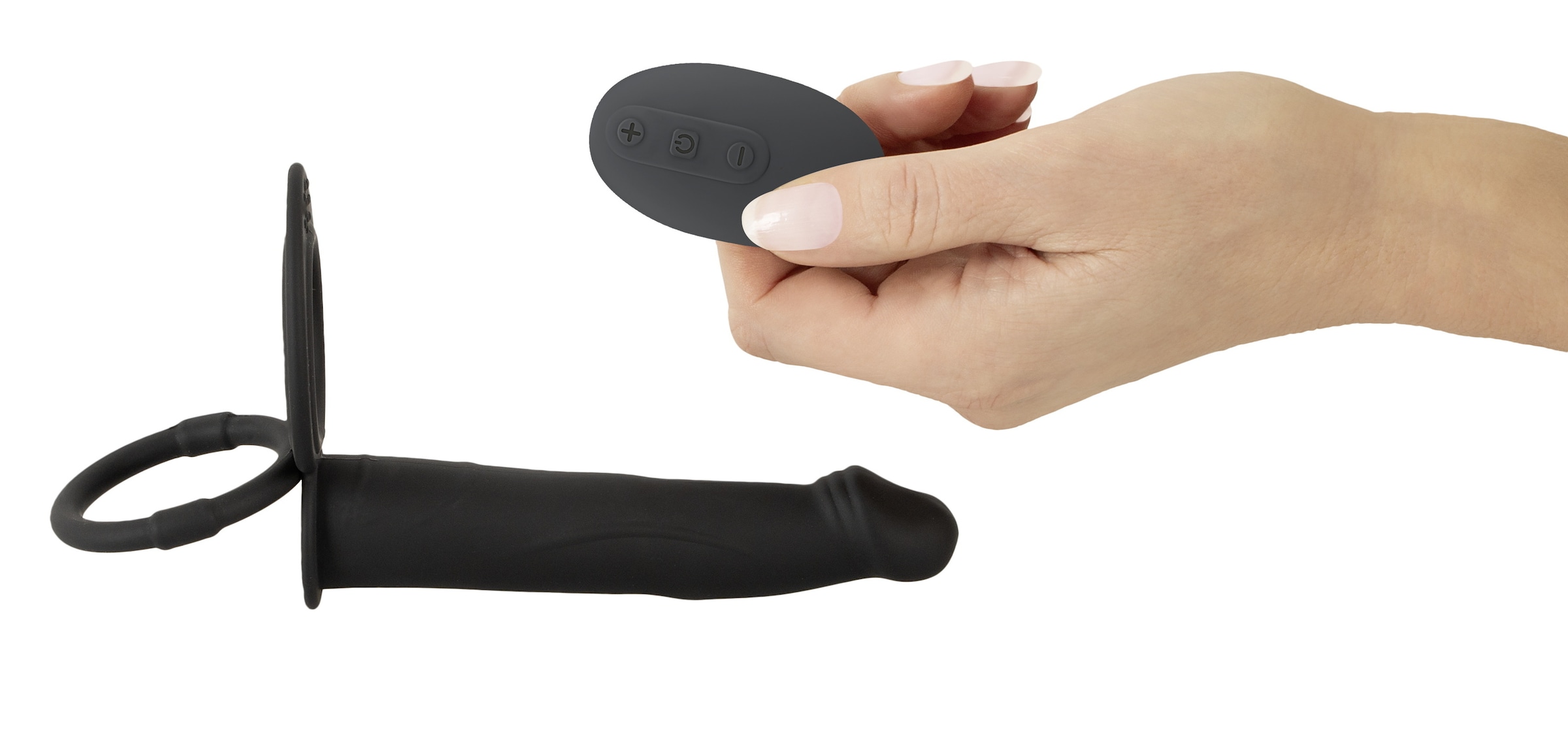 BLACK VELVETS Anal-Stimulator »Analvibrator RC double fucker« ()