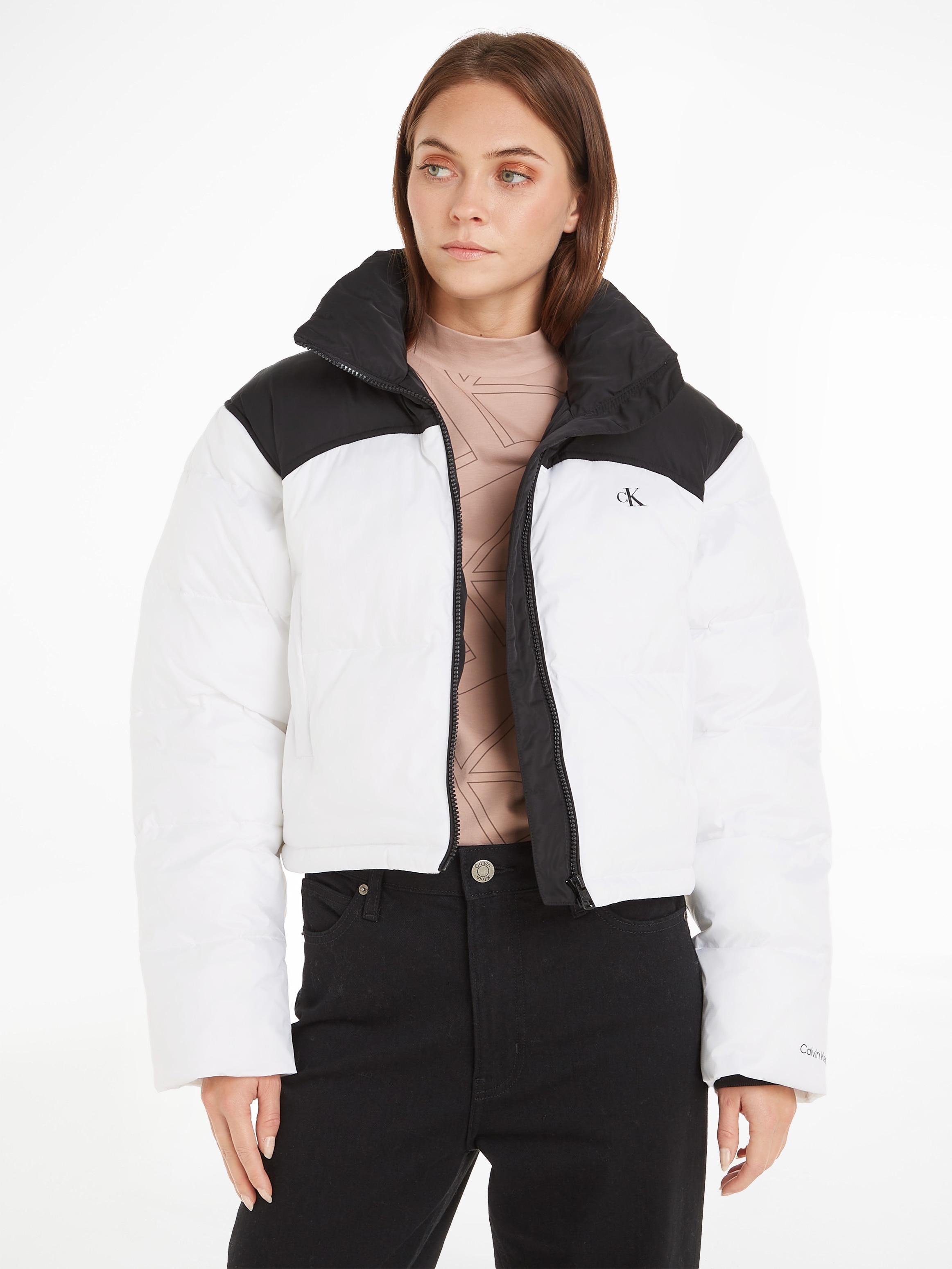 Outdoorjacke »BLOCKED CROPPED PUFFER«