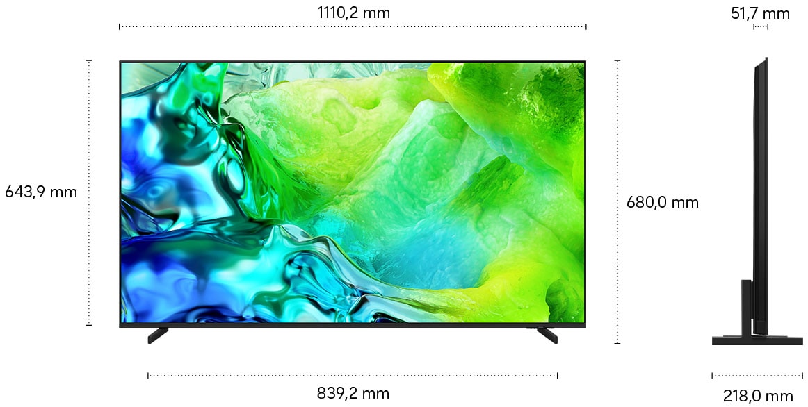 Samsung QLED-Fernseher »GQ50QN80HAU« 125 cm/50 ″ Smart-TV