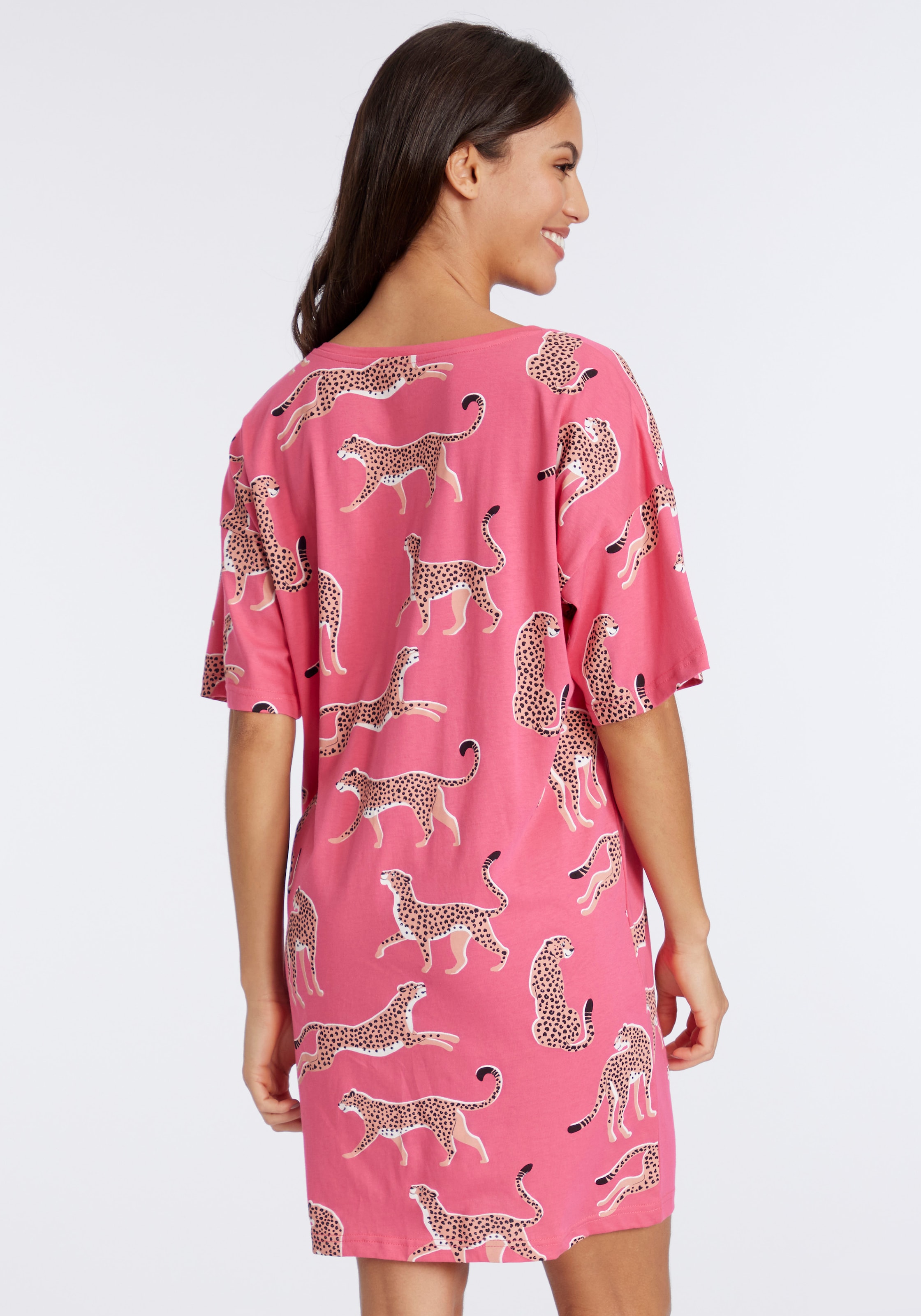 Vivance Dreams Sleepshirt, mt Animal Alloverprint