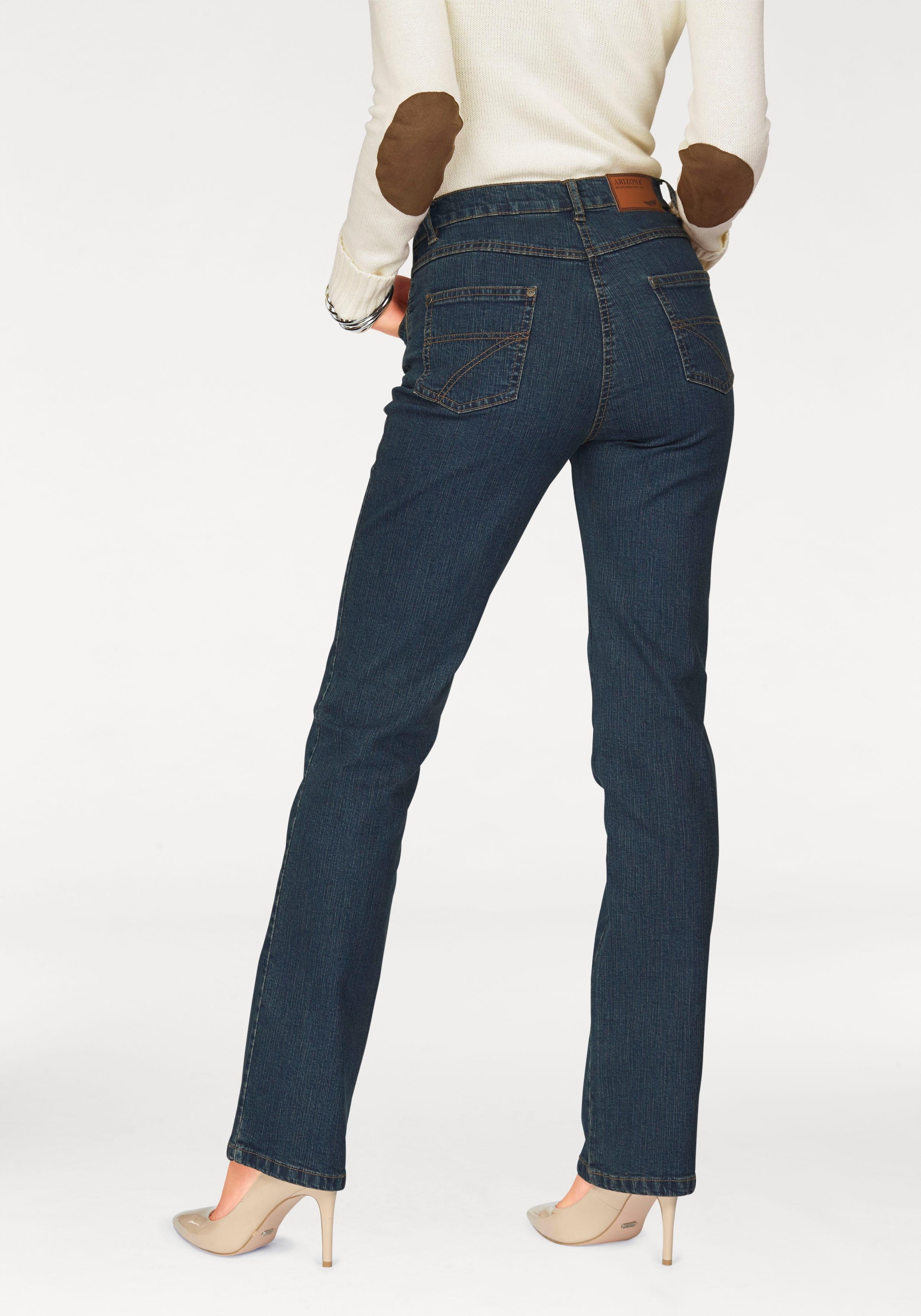 Arizona Gerade Jeans »Annett«, High ♕ Waist bei