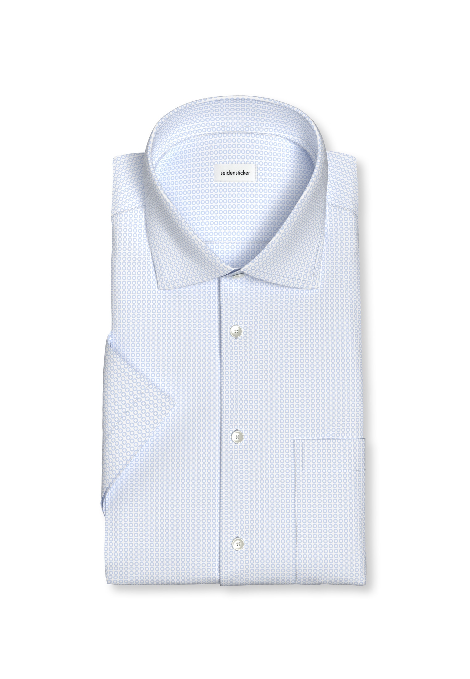 seidensticker Businesshemd »Regular« Regular 1/2 Kentkragen Druck