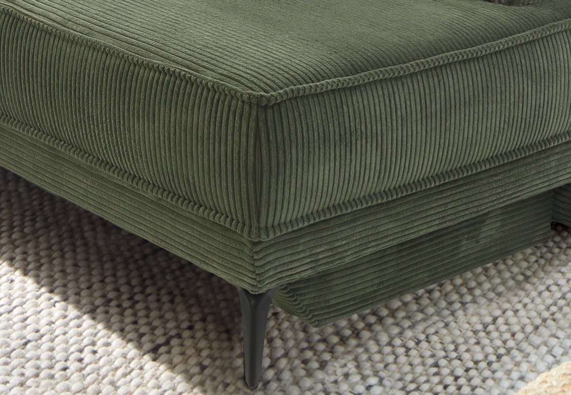 Jockenhöfer Gruppe Schlafsofa »Maestro, B: 203 cm, Liegefl. 161x200 cm, Dauerschläfer« mit Bettfunktion & Bettkasten, Tonnentaschenfederkern