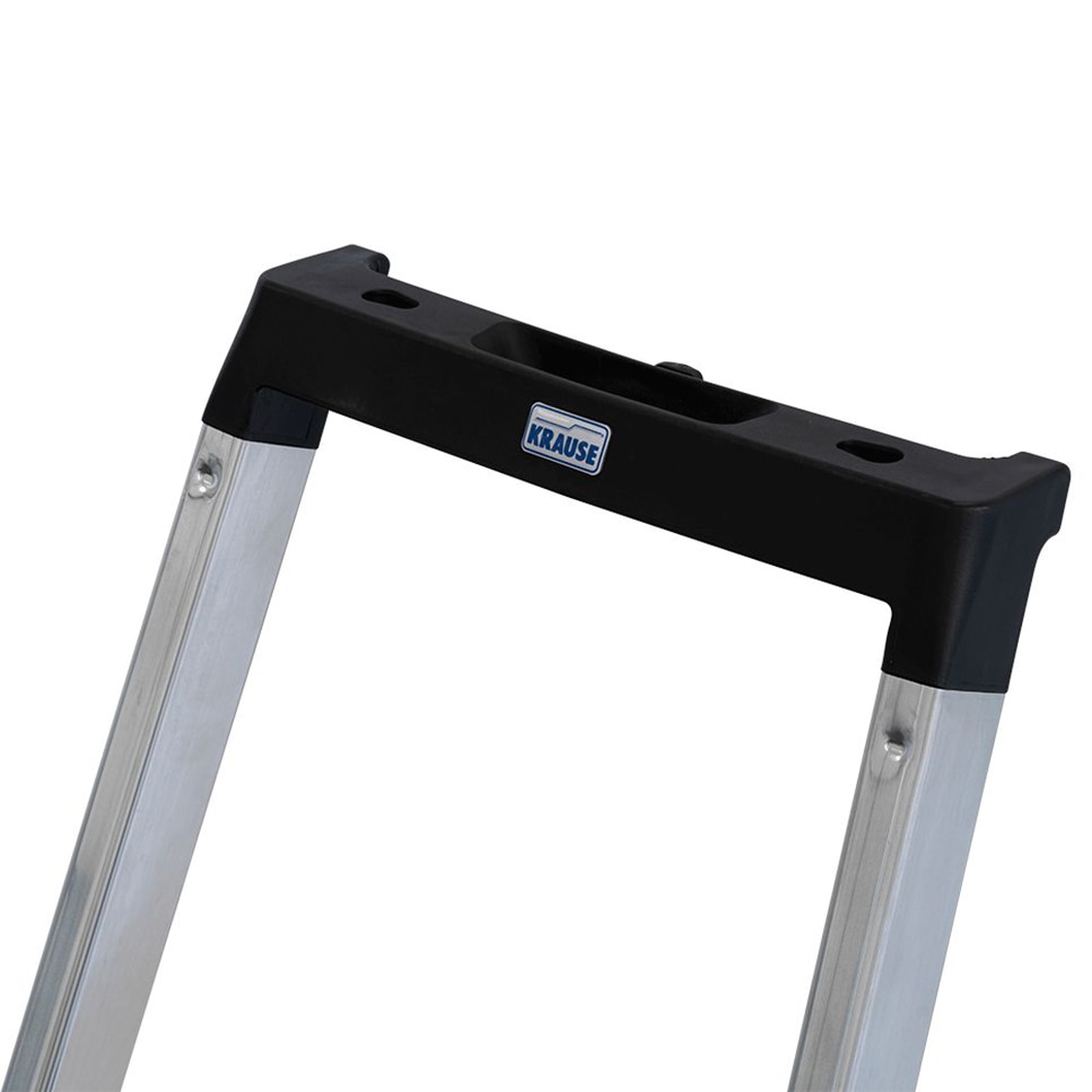 KRAUSE Stehleiter »Solidy«, Aluminium, 1x3 Stufen, Arbeitshöhe ca. 262 cm