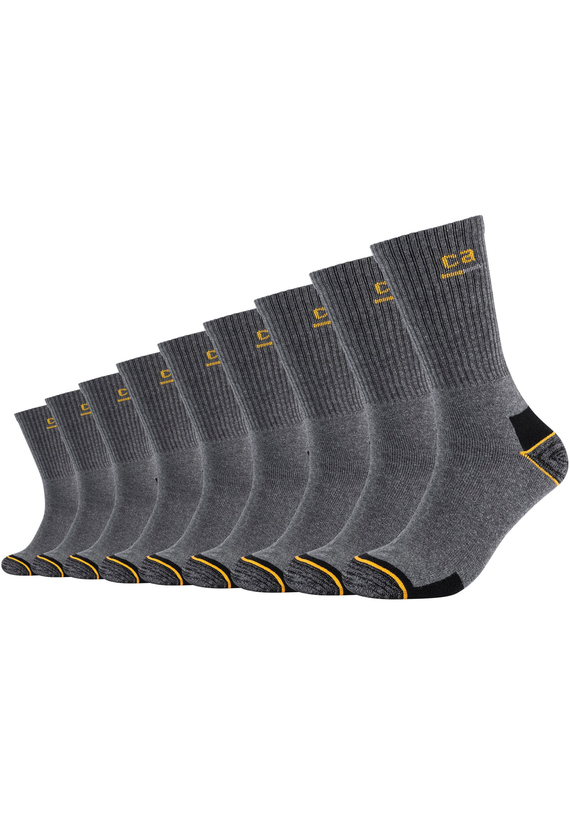 Langsocken, (Packung, 9 Paar)