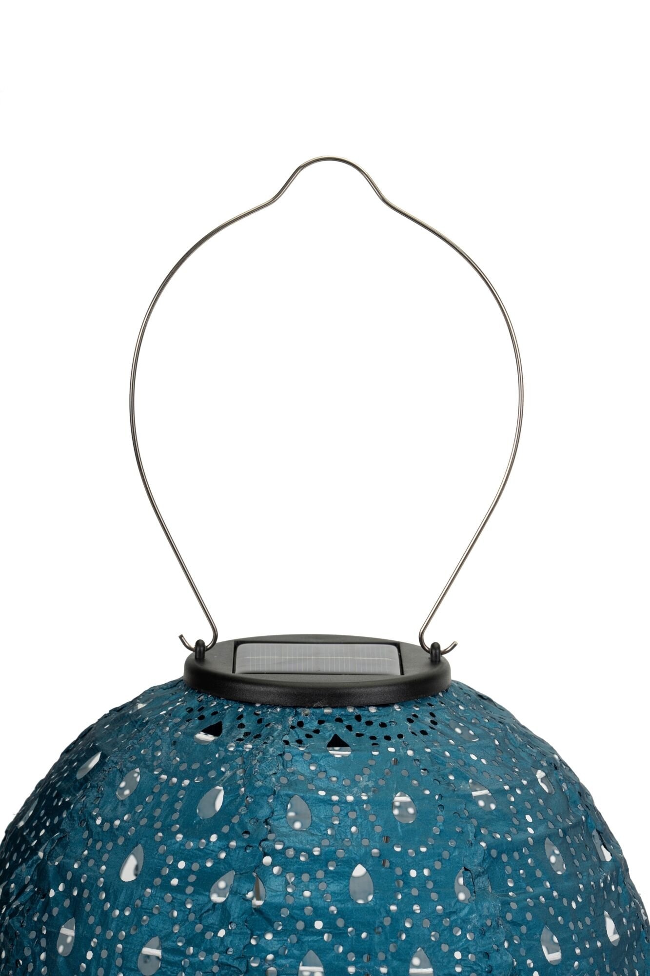 Pauleen LED Solarleuchte »Sunshine Charm Lampion Solar blau Tyvek Vlies«, 1 flammig, Laterne