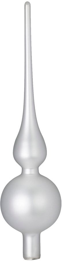 MAGIC by Inge Weihnachtsbaumkugel »Cloud Dancer, Weihnachtsdeko, Christbaumschmuck«, (Set, 46 St.), Christbaumkugeln aus Glas, 45 Kugeln Ø ca. 4-6 cm, inkl. Spitze 28 cm