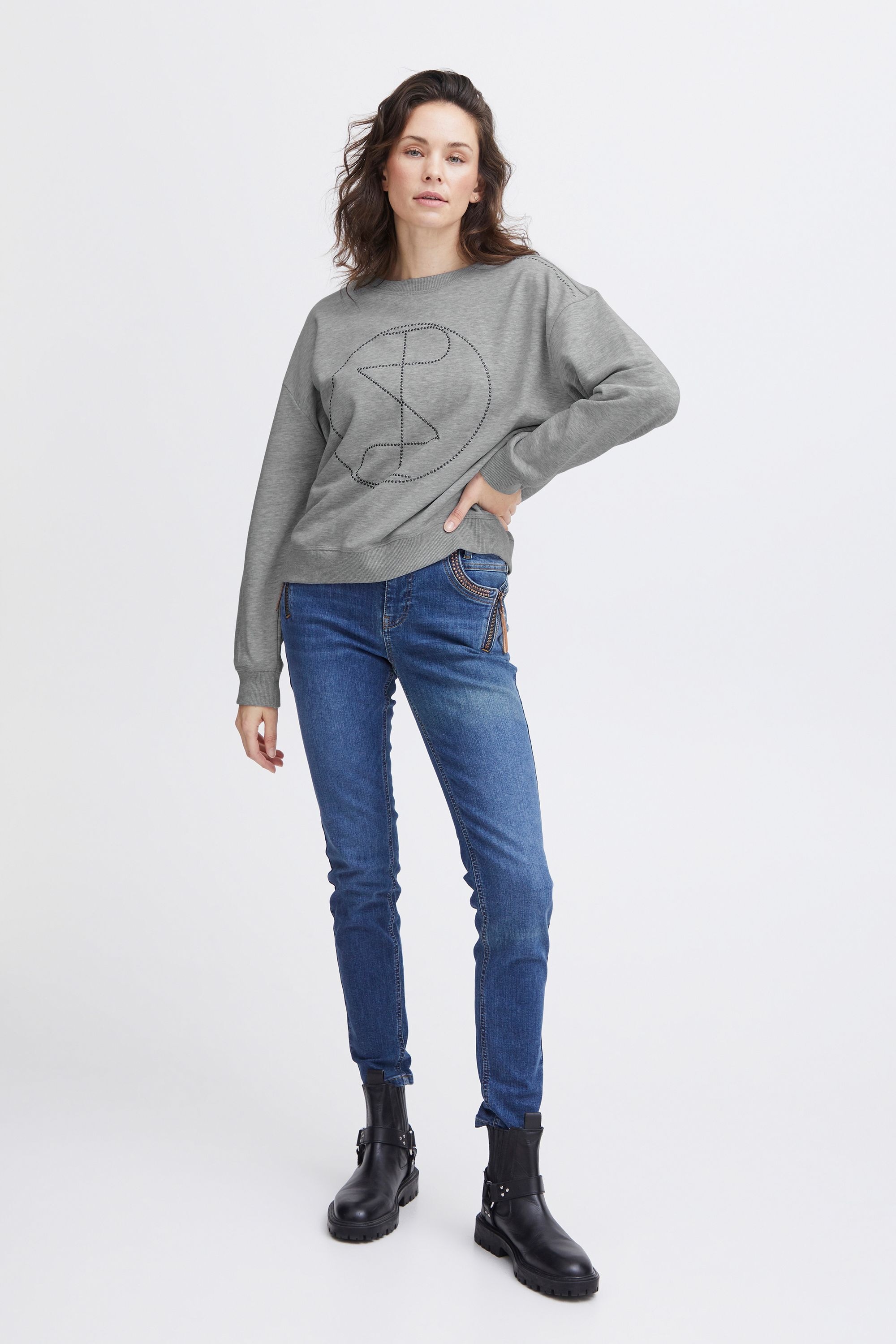 Pulz Jeans Rundhalspullover »Rundhalspullover PZMallie«