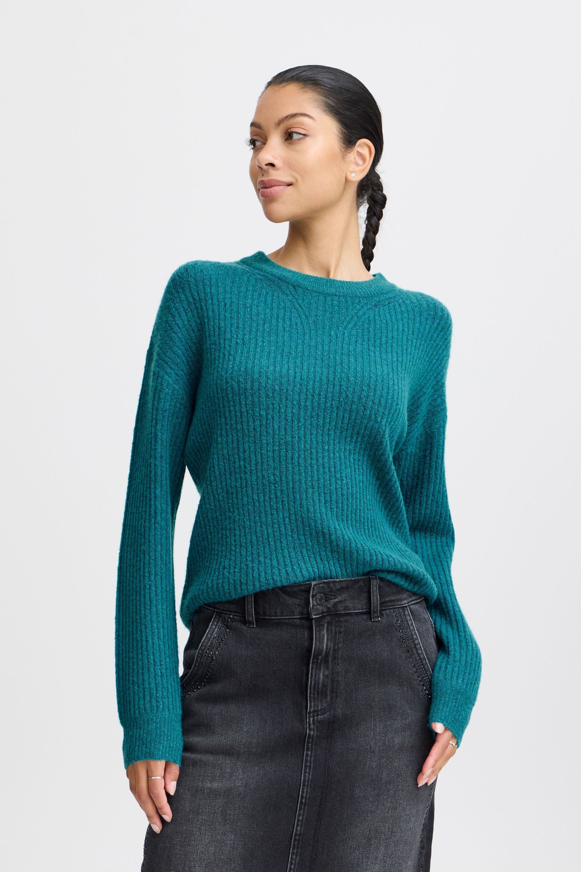 b.young Strickfleece-Pullover »Strickpullover BYOnema«