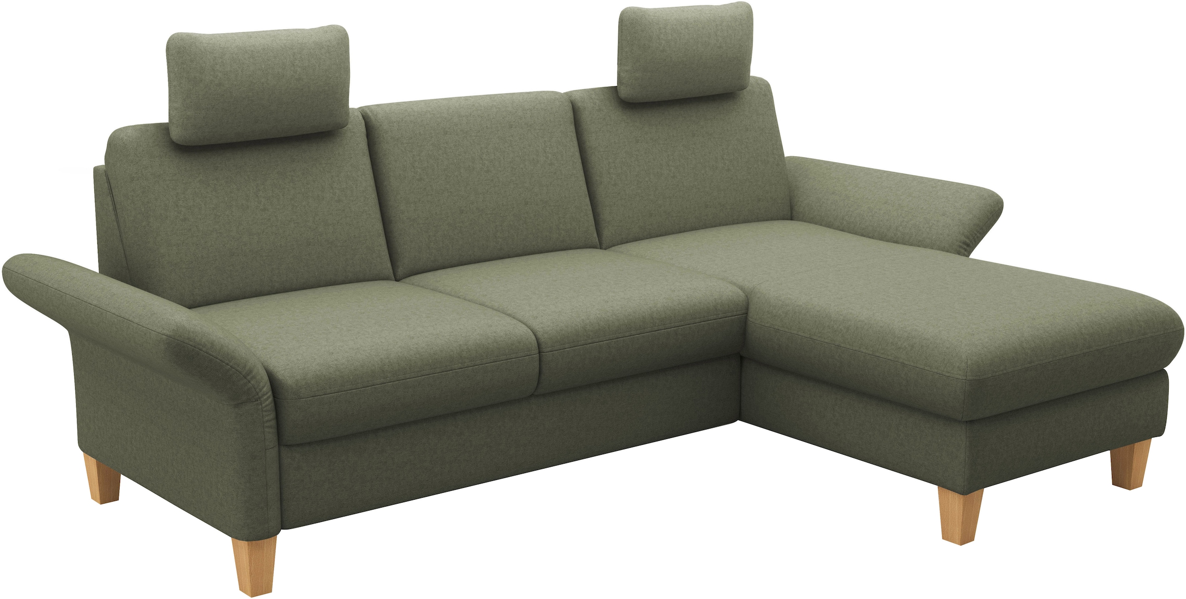 Home affaire Ecksofa »Rochelle, L-Form«, wahlweise mit Armteilverstellung, Bettfunktion und Bettkasten