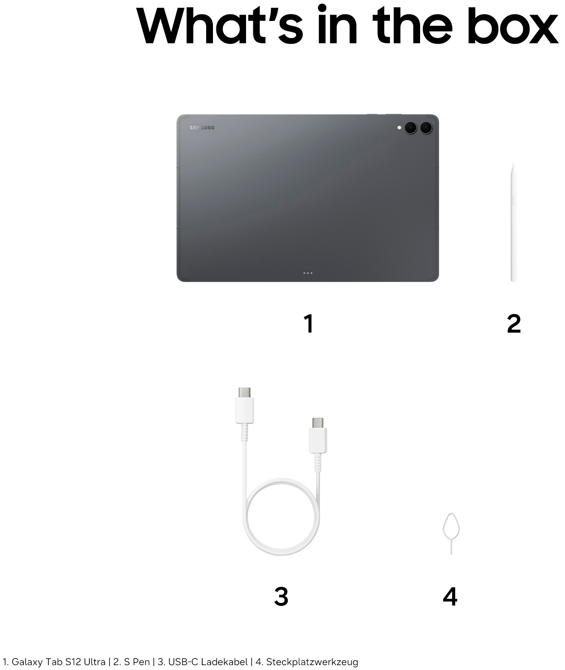 Samsung Tablet »Galaxy Tab S12 Ultra« (36,99 cm / 14,6 ″) Android,One UI,Knox WQXGA+ )