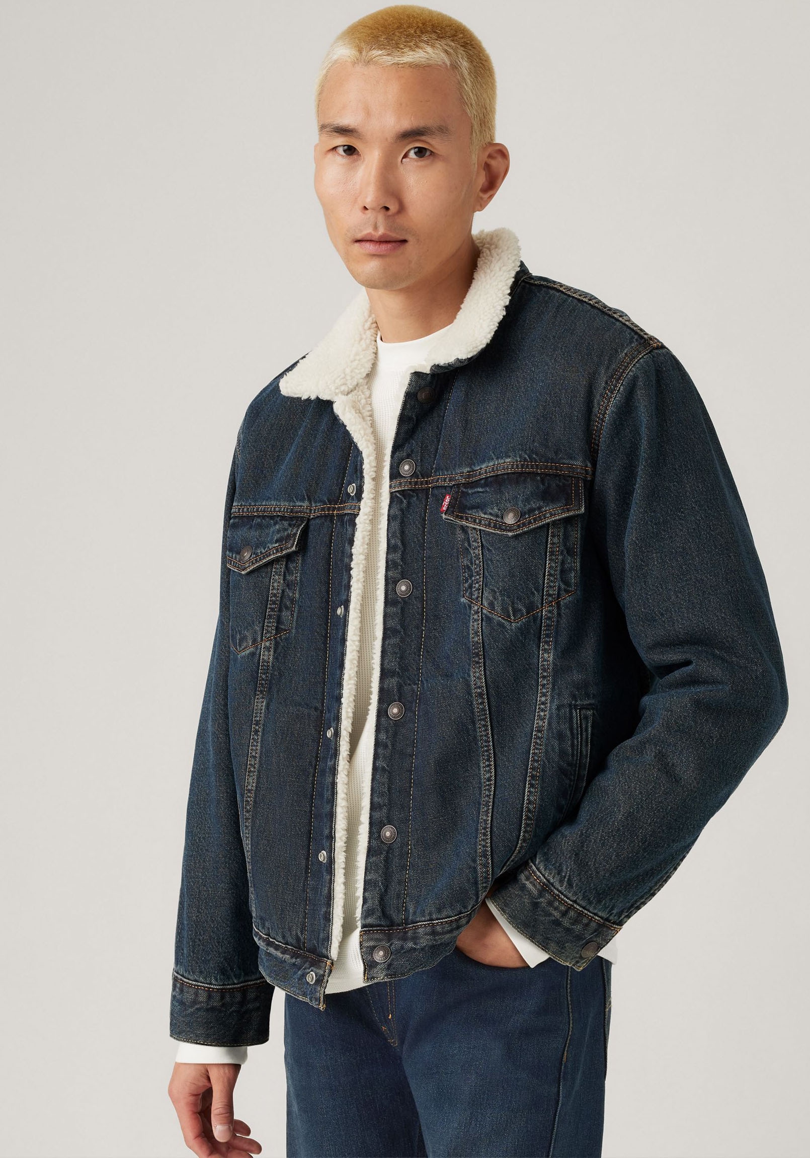 Levi's® Jeansjacke Warm gefüttert