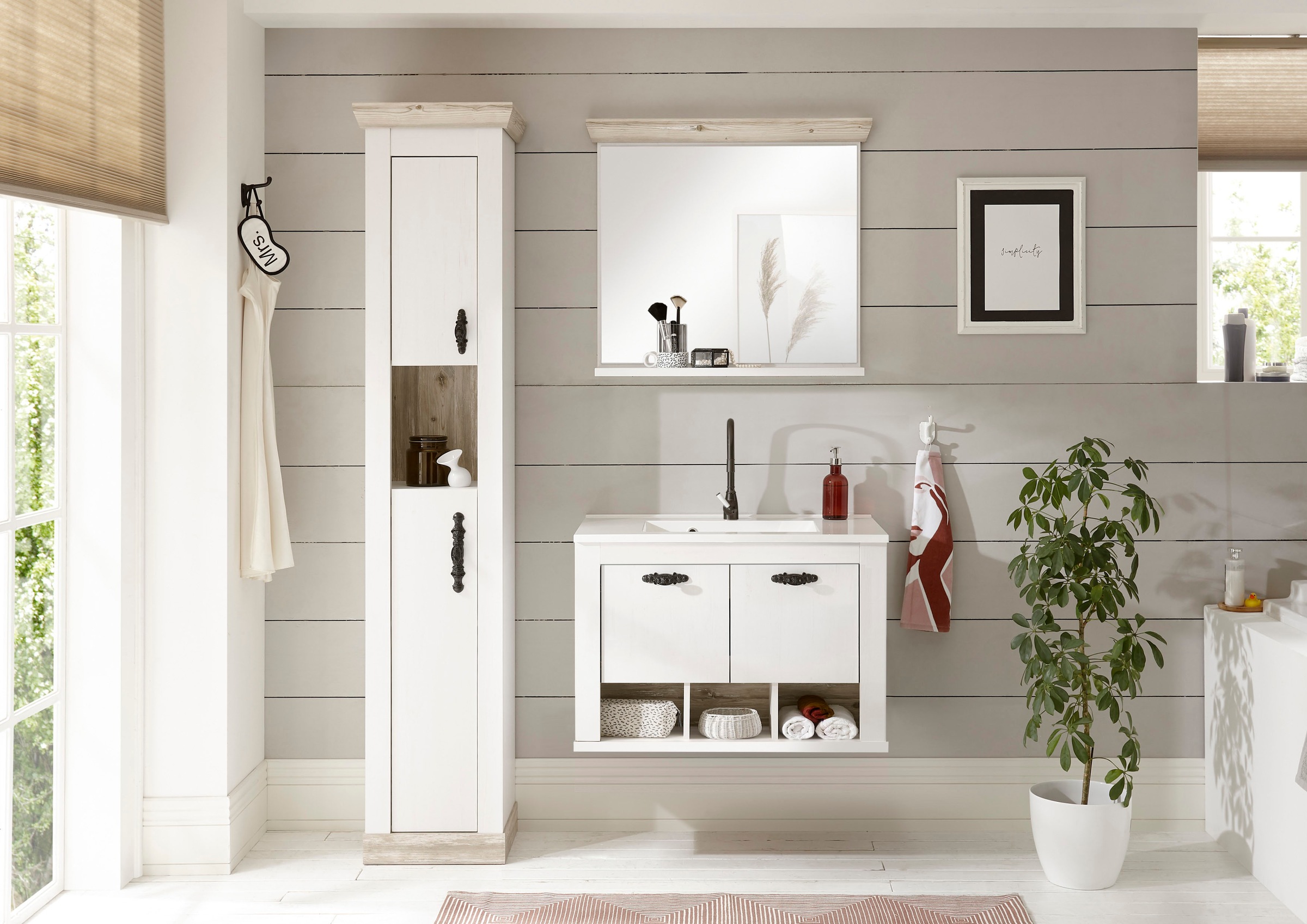 Home affaire Badspiegel »Florenz«, Breite 80 cm