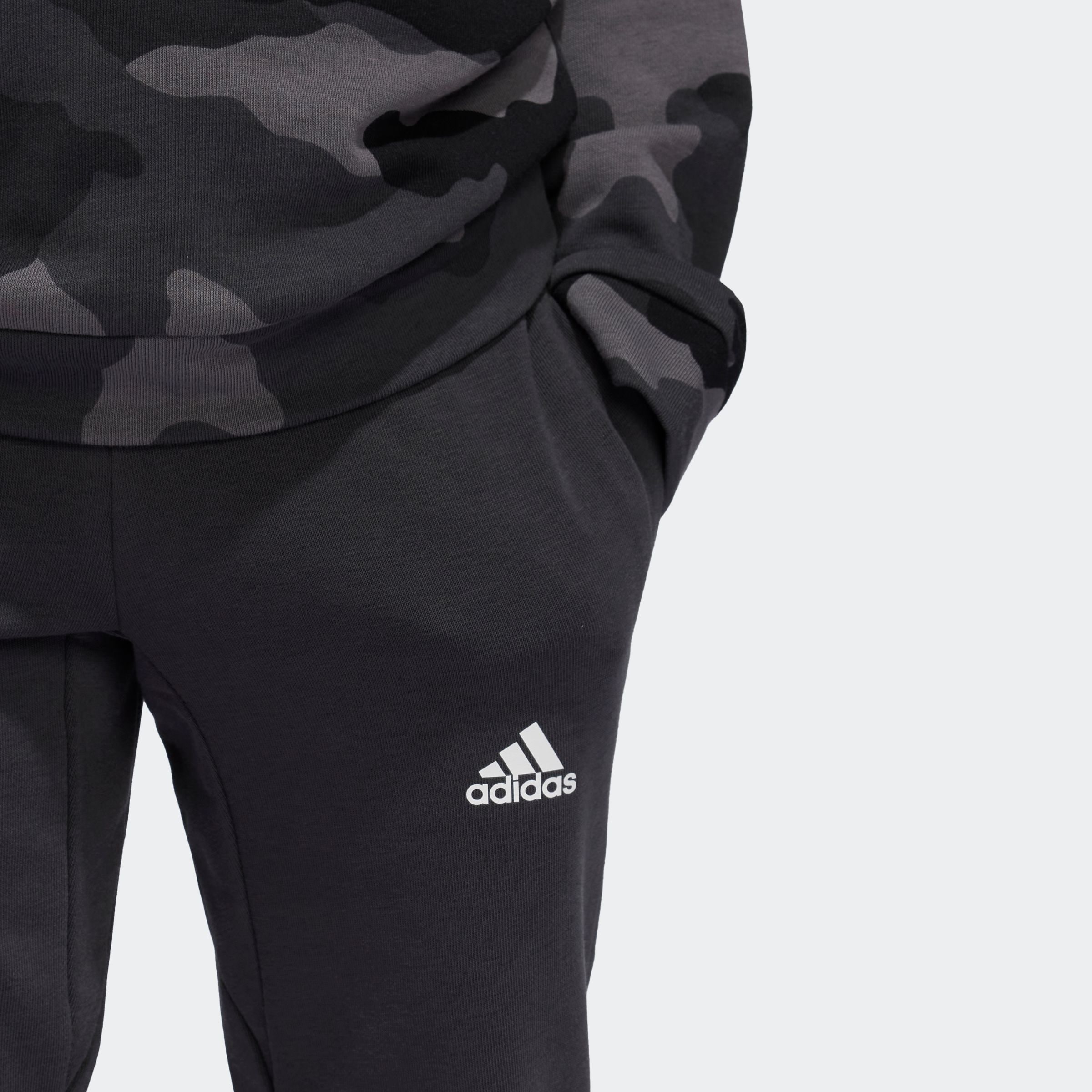 adidas Sportswear Trainingsanzug »LK CAMO HD SET«, (2 tlg.)
