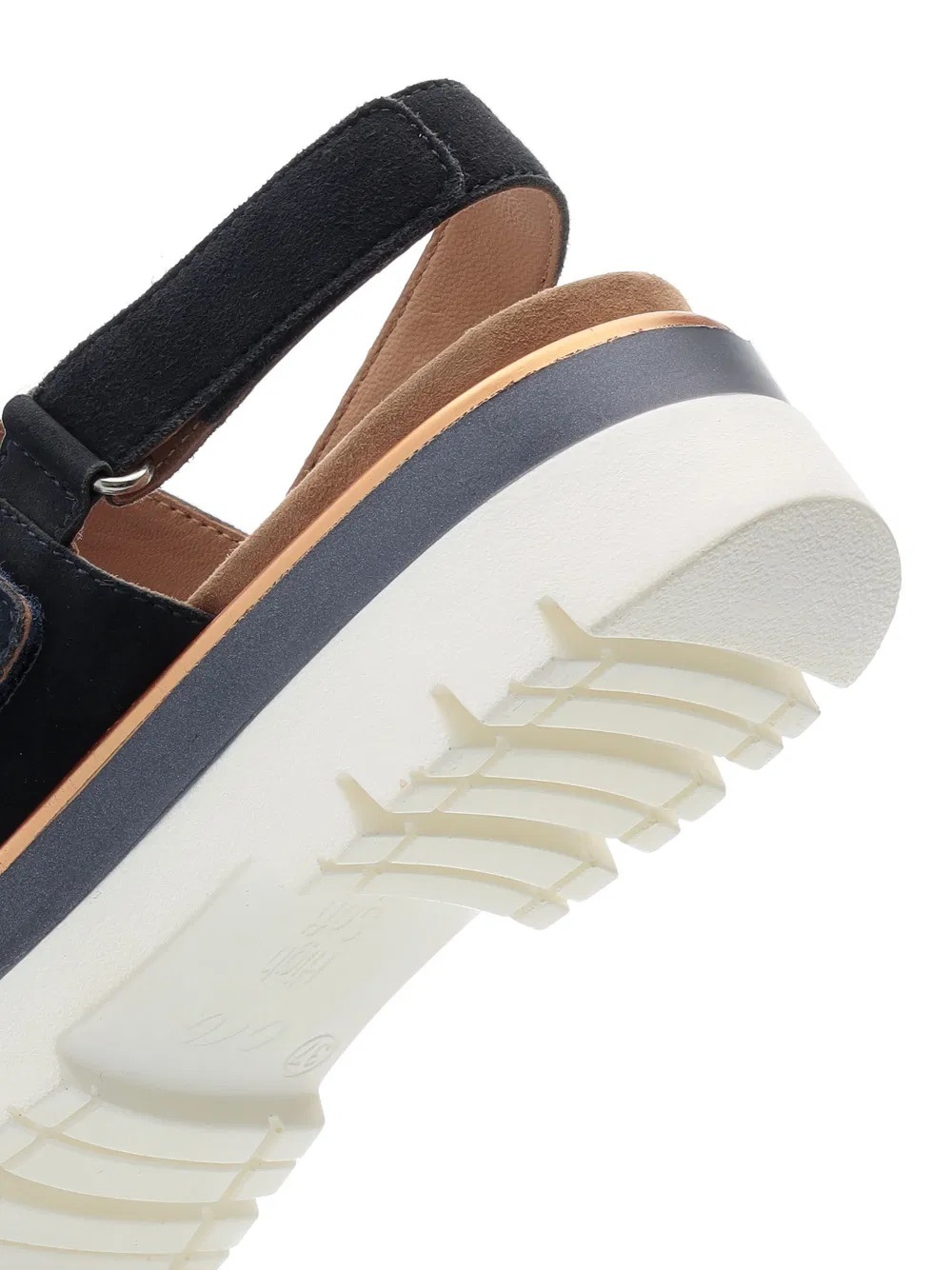 Ara Plateausandaletten »MALAGA«, Plateausandale, Klettschuh in Bequemweite G (= weit)