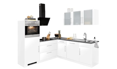 wiho Küchen Winkelküche »Cali«, ohne E-Geräte, Stellbreite 210 x 220 cm kaufen