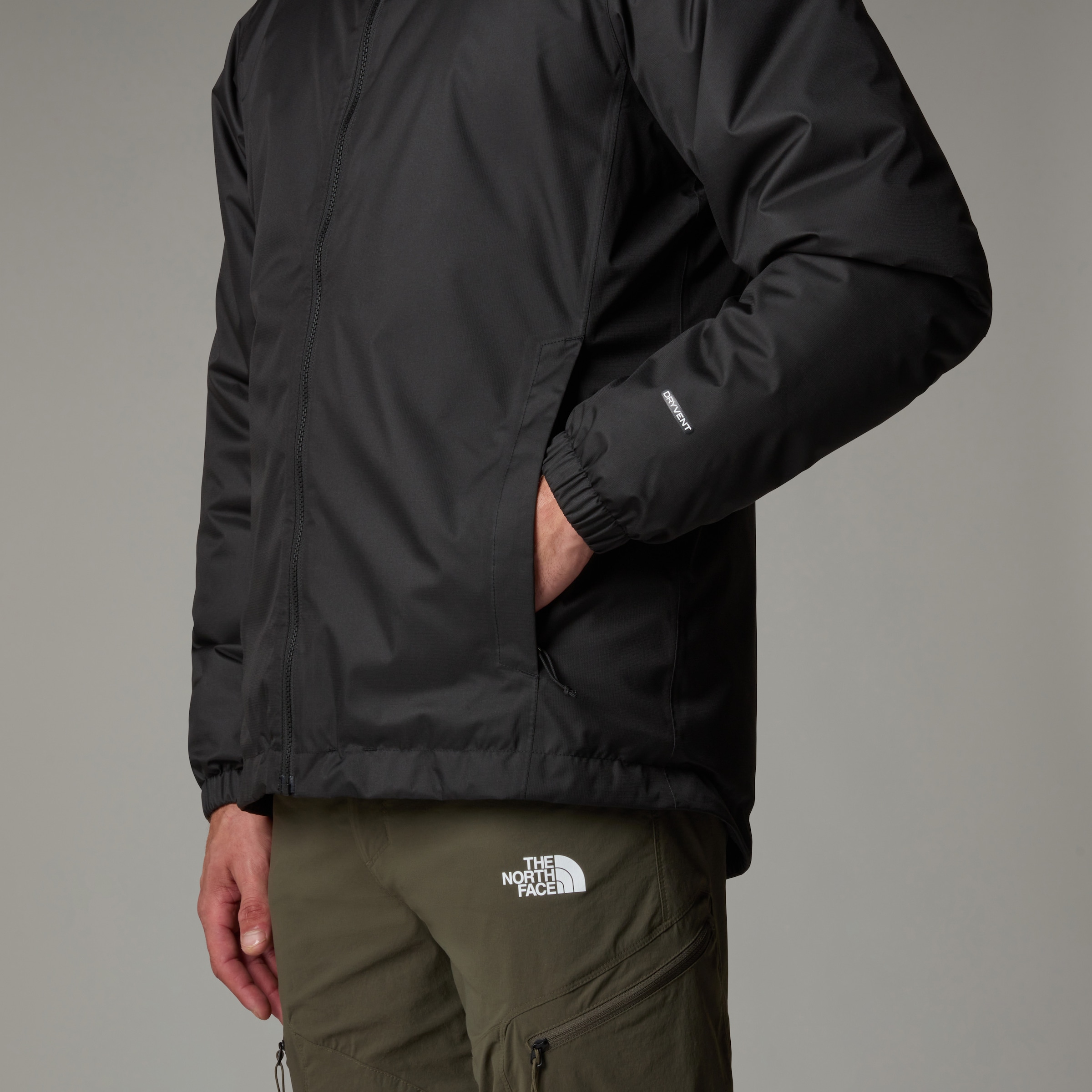 The North Face Funktionsjacke »M QUEST INSULATED JACKET«, (1 St.), mit Kapuze, mit Logodruck