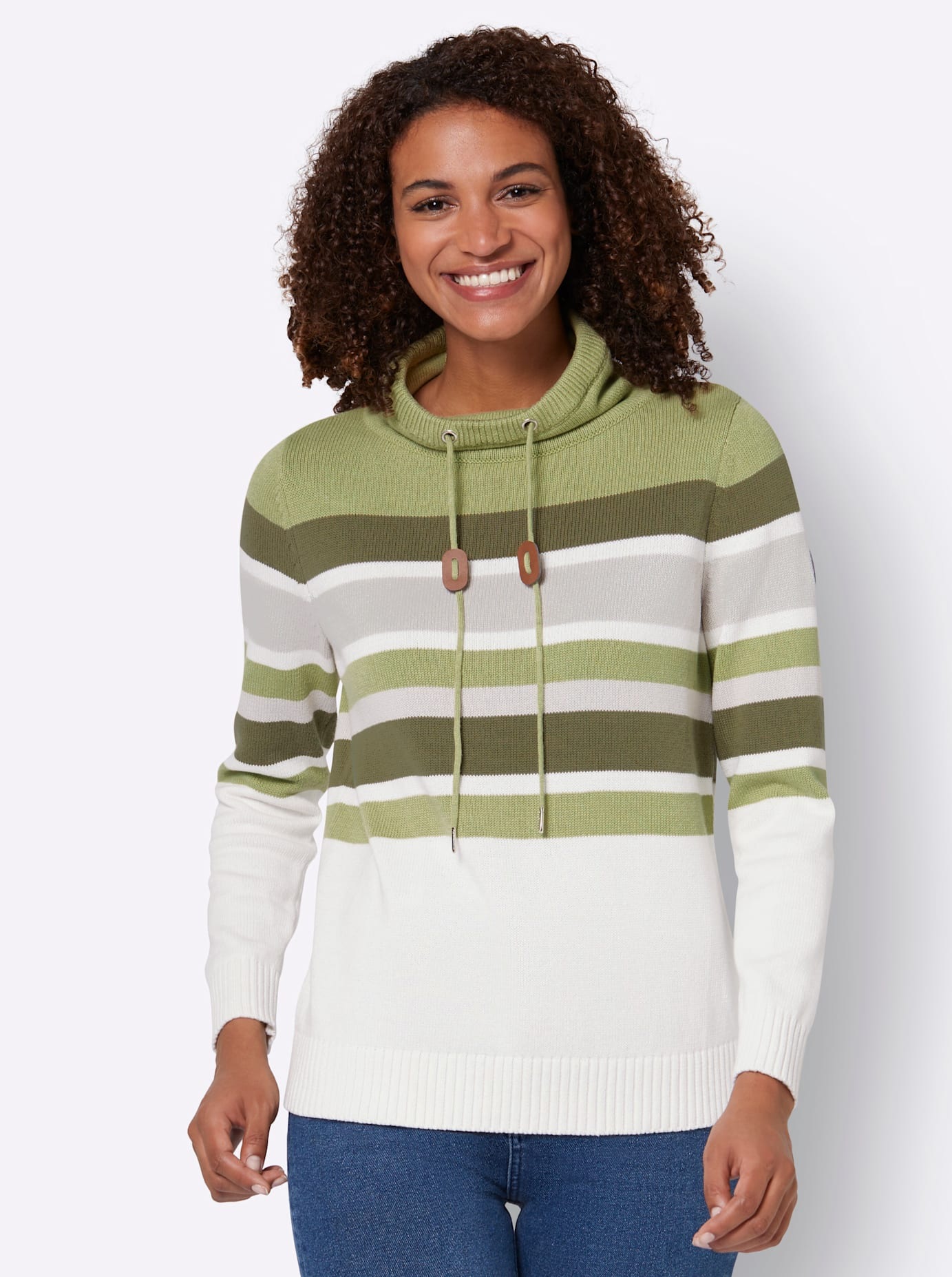 Casual Looks Streifenpullover »Pullover«