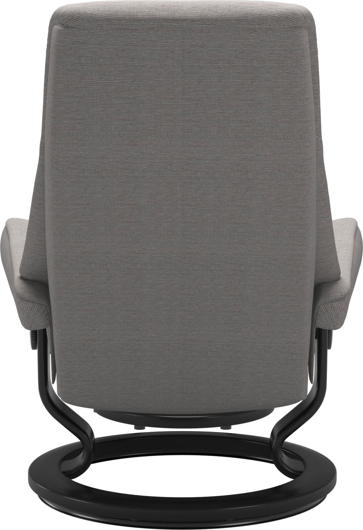 Stressless® Relaxsessel »View«, (Set, Relaxsessel mit Hocker), mit Classic Base, Größe S,Gestell Schwarz