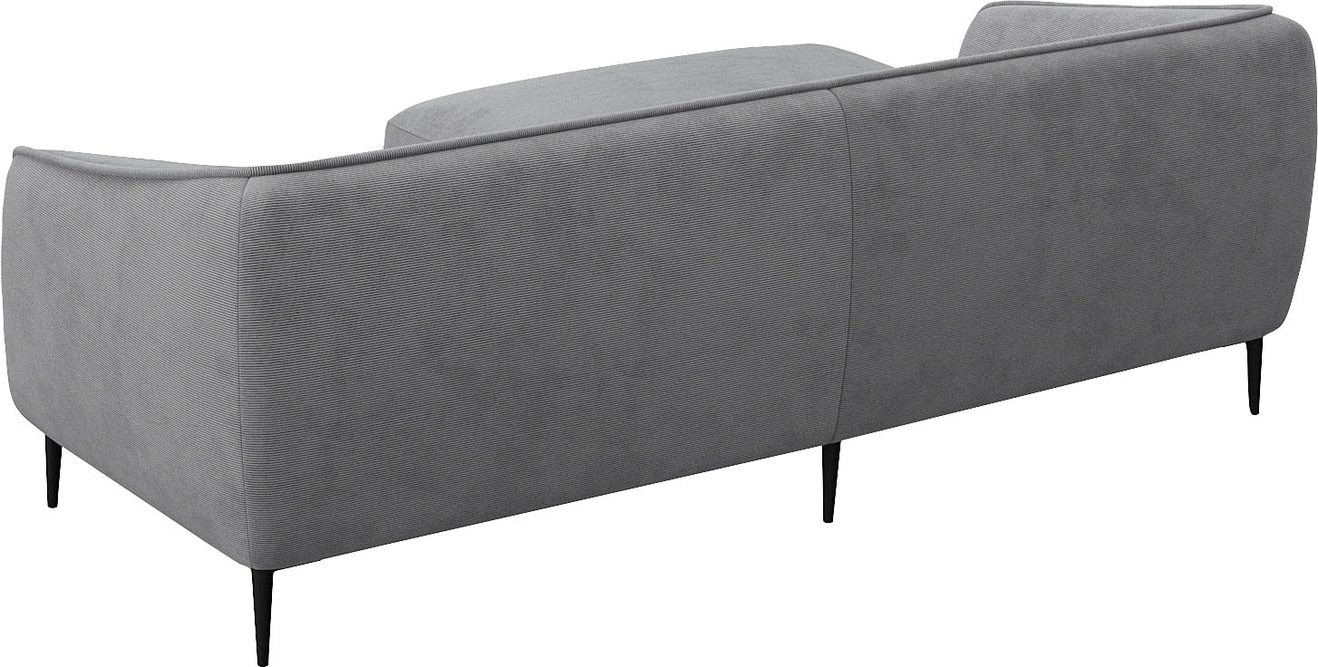 FLEXLUX Ecksofa »Belle Designsofa, bequem durch Kaltschaum im Sitz«, Skandinavisches Design, B/T 218/149 cm