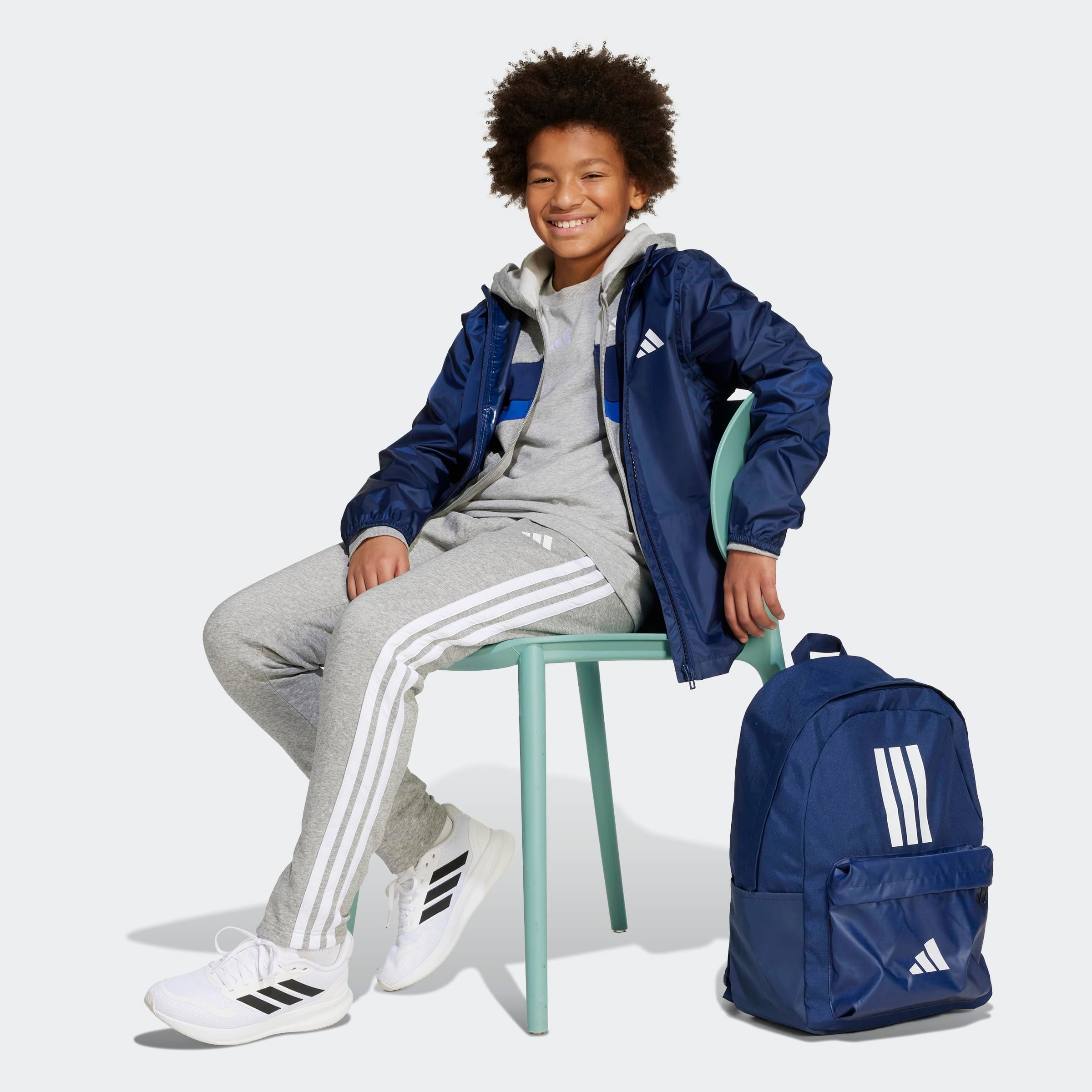 adidas Sportswear Regenjacke »KIDS« für Kinder, mit climaproof®, aus Polyester, in normaler Länge