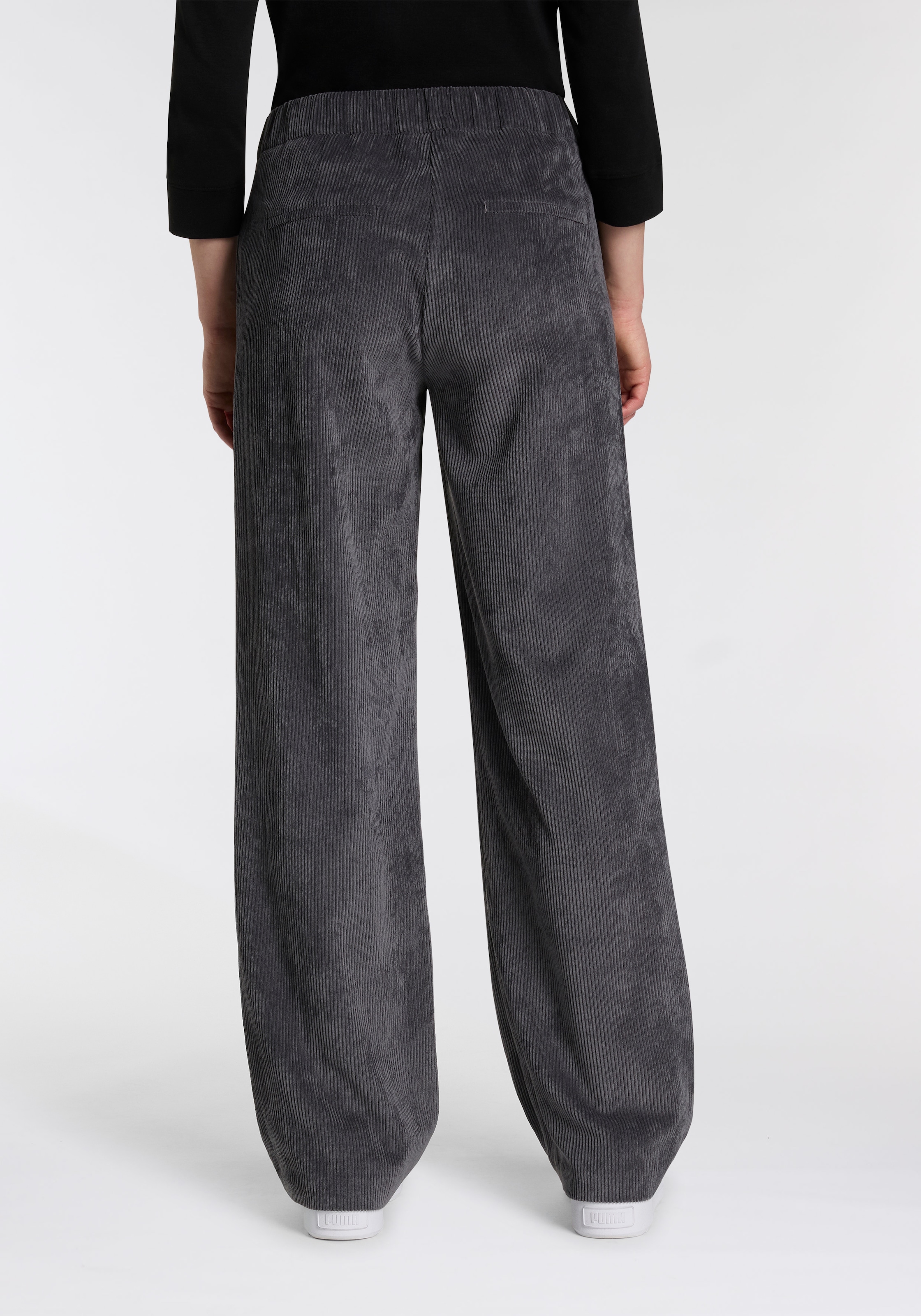 MAC Cordhose »CHIARA«, mit weitem Bein