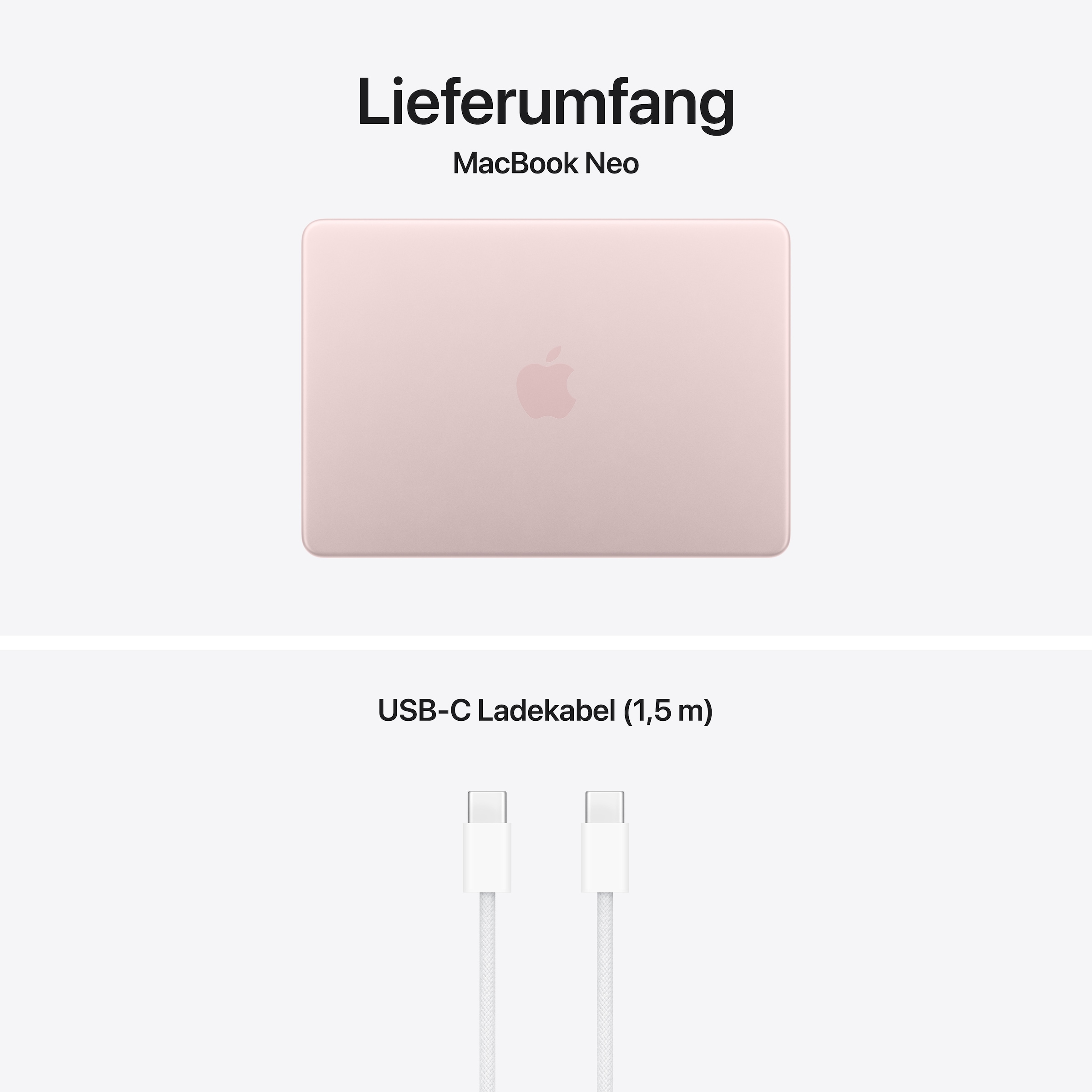 Apple Notebook »Macbook Neo 13"« 33,02 cm / 13 ″ Apple A18 Pro 5-Core GPU 256 GB SSD
