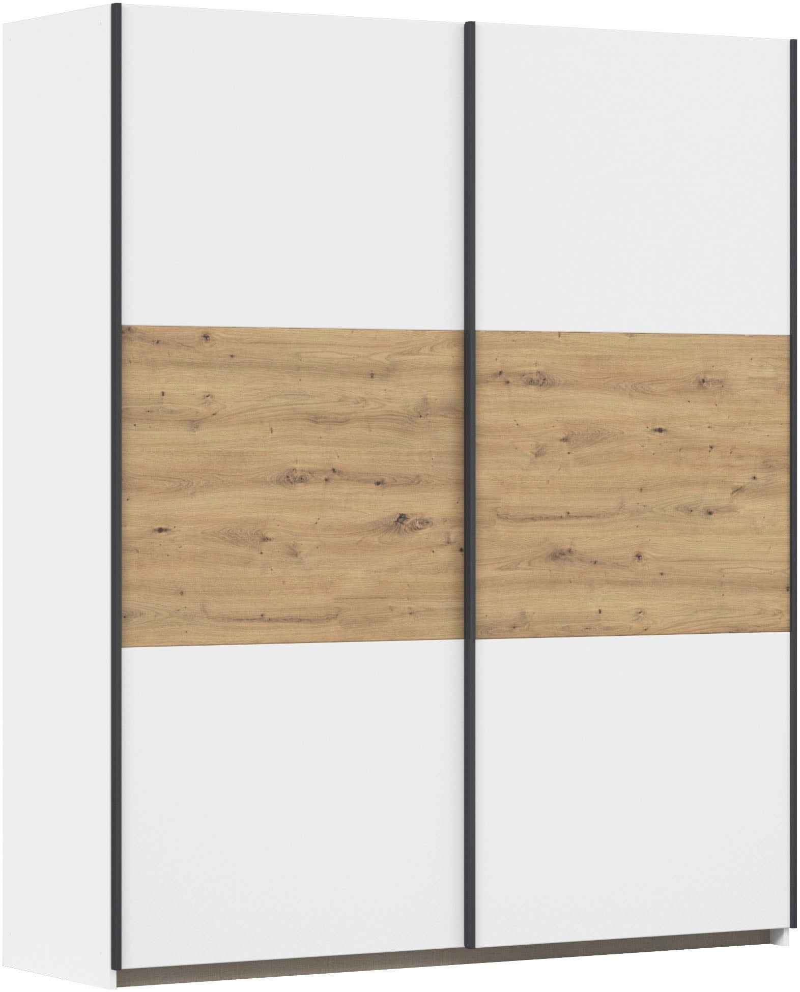rauch Schwebetürenschrank »Kleiderschrank Schrank Garderobe Garderobenschrank Wäscheschrank NEO«, (in 3 verschiedenen Ausstattungen BASIC/CLASSIC/PREMIUM), mit großzügigem Stauraum und vielfältigen Farbkombinationen