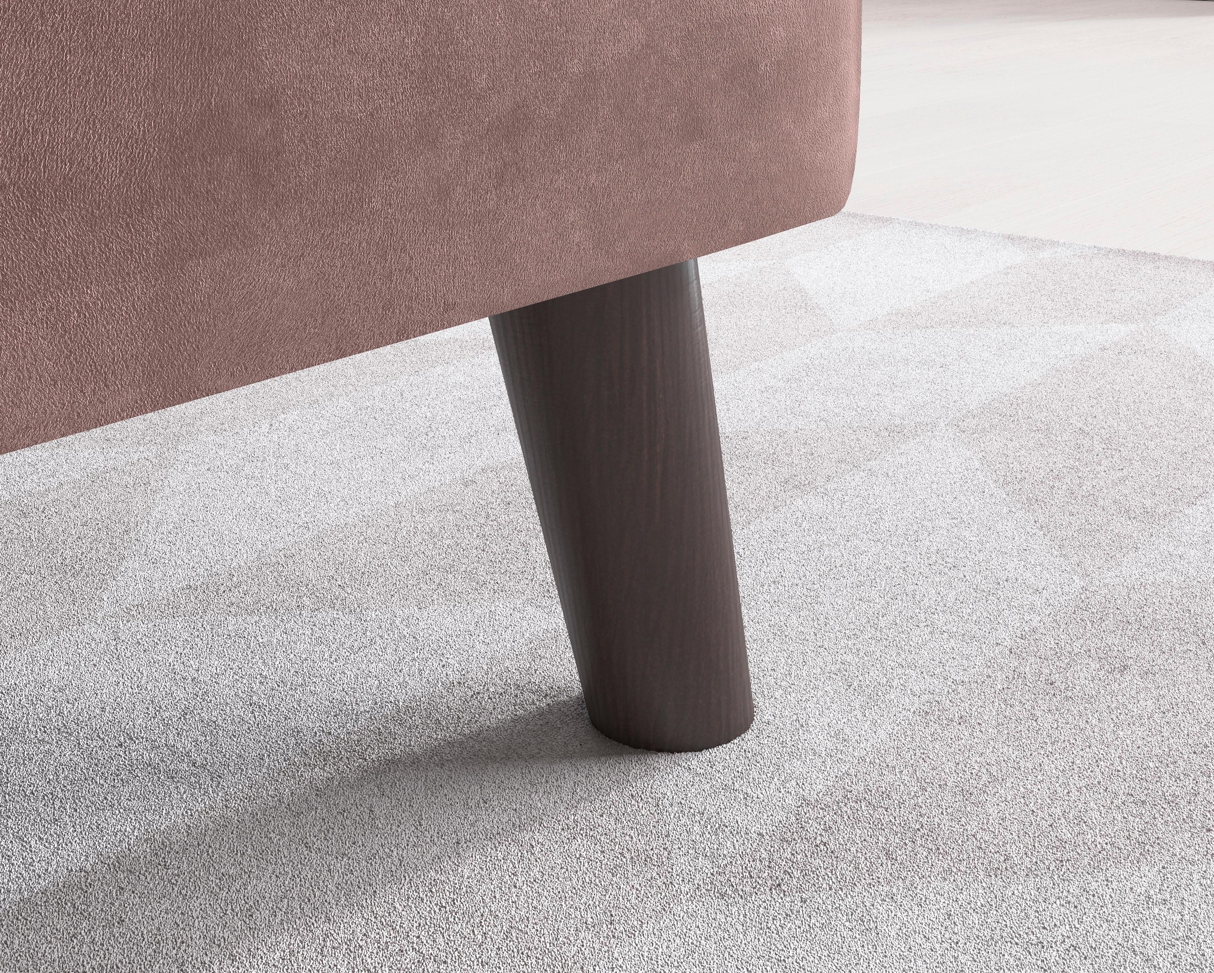 INOSIGN Ecksofa »Laurentia, L-Form« mit 4 Zierkissen, Ottomane links oder rechts bestellbar