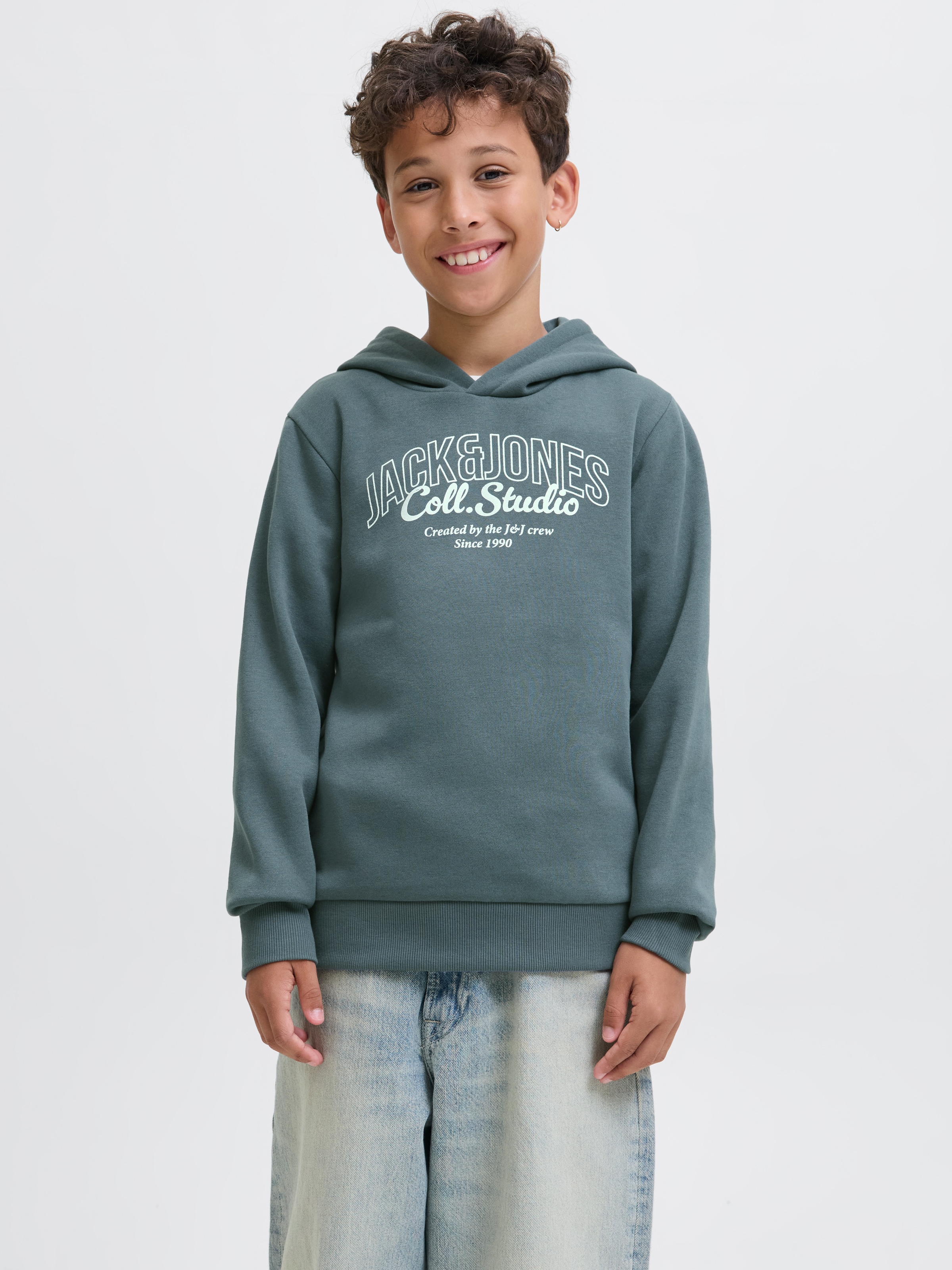 Jack & Jones Junior Kapuzensweatshirt »JJMAKOTO SWEAT HOOD JNR«
