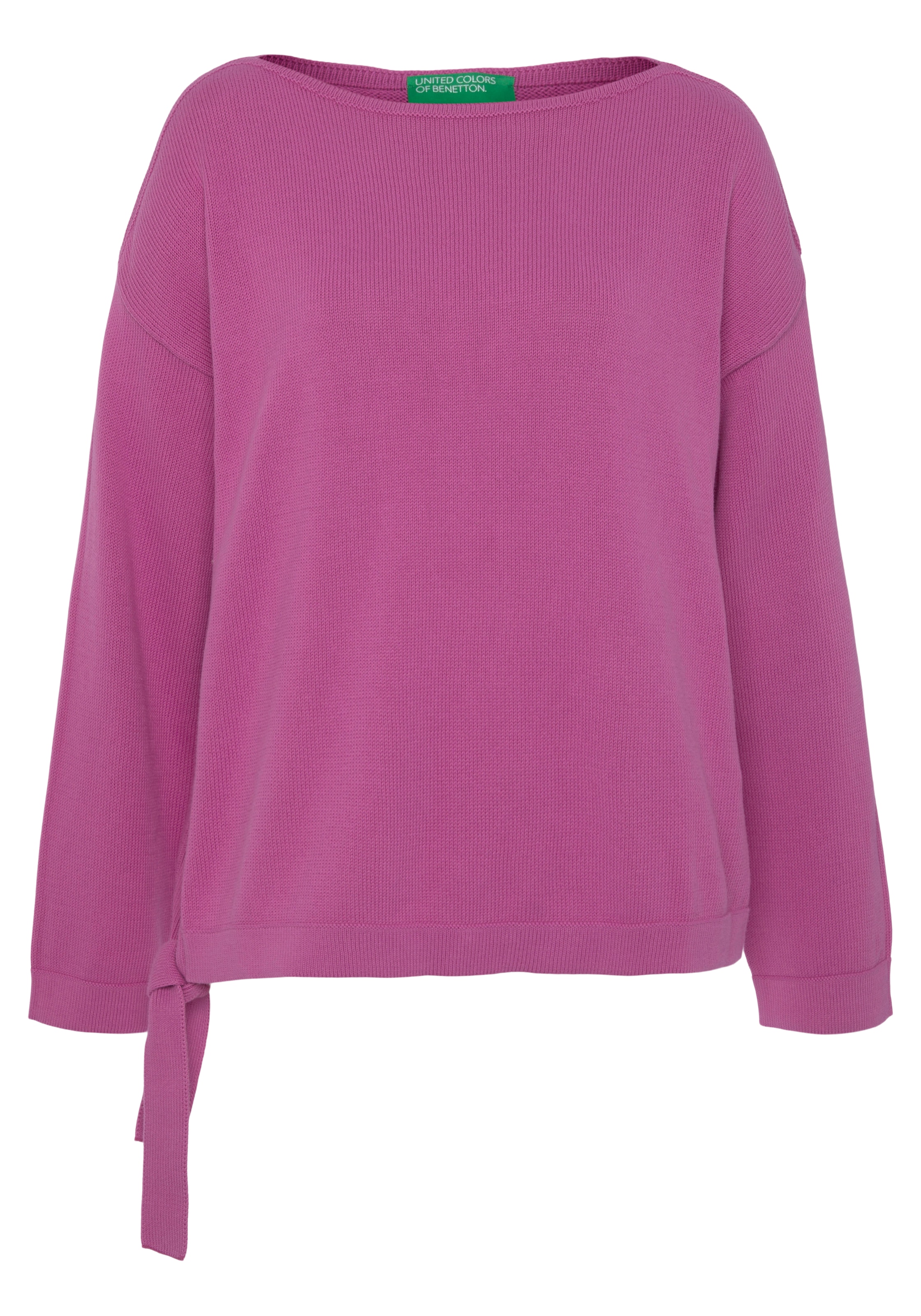 United Colors of Benetton Strickpullover, mit U-Boot-Ausschnitt