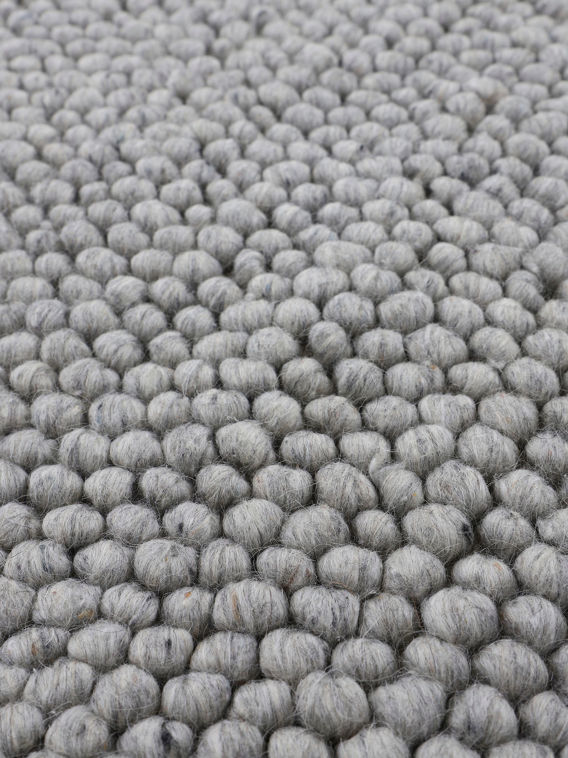 carpetfine Teppich Uni »Calo«, 70% Teppich, Wolle handgewebt, rechteckig, Handweb meliert, Farben